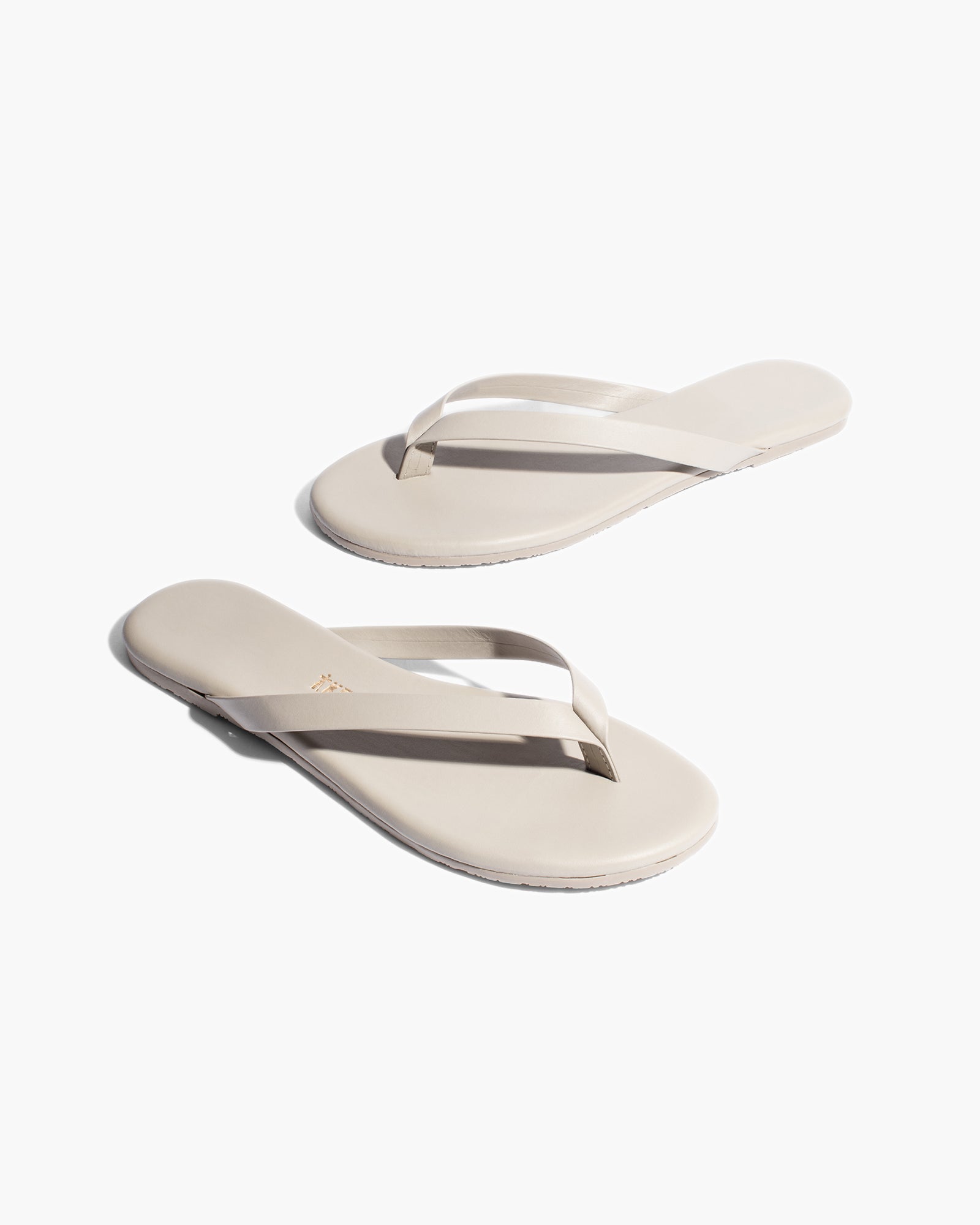 TKEES Boyfriend Flip Flops Damen Weiß | TIOGHVN-43