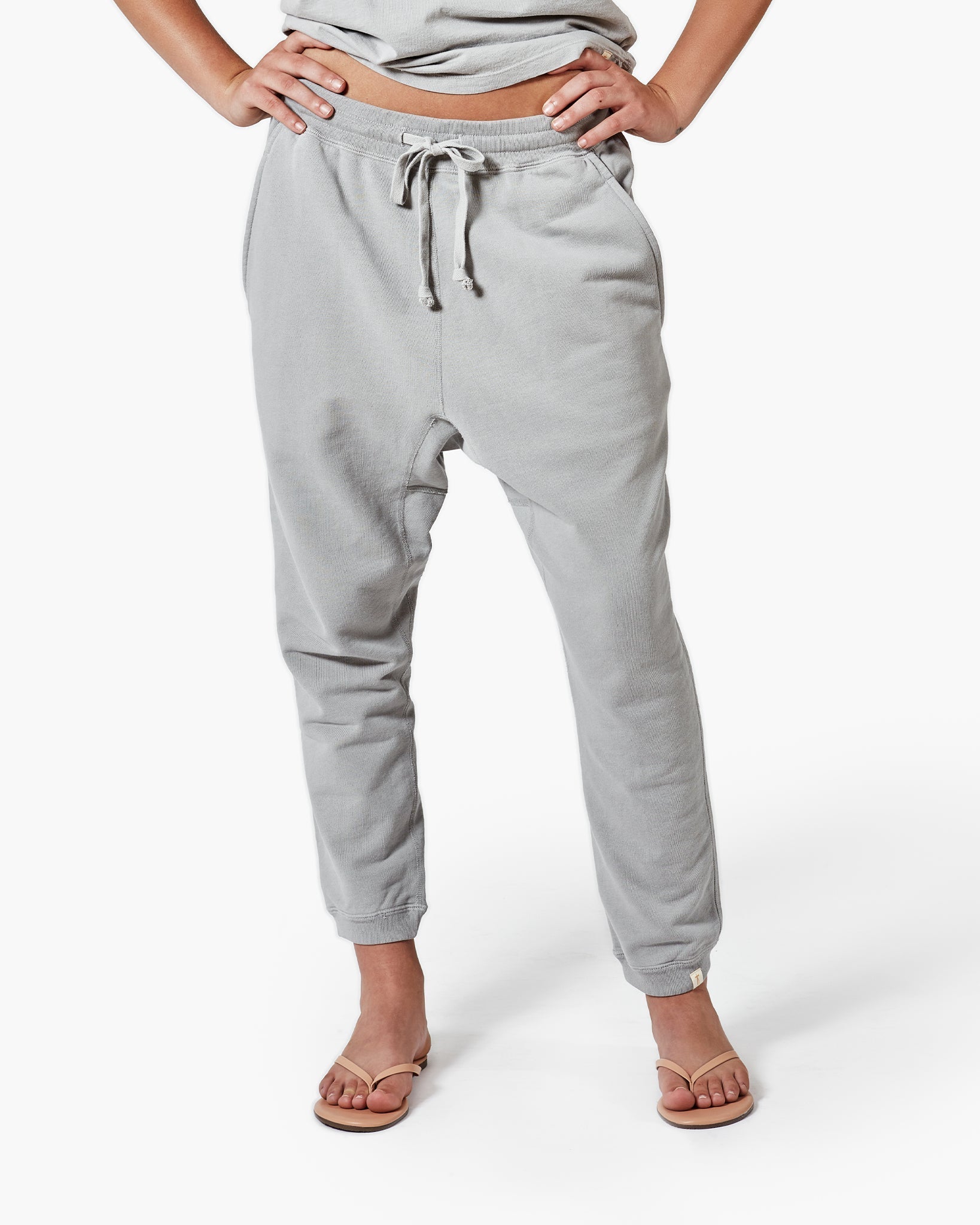 TKEES Core Jogginghose Damen Grau | EQVNSAJ-19