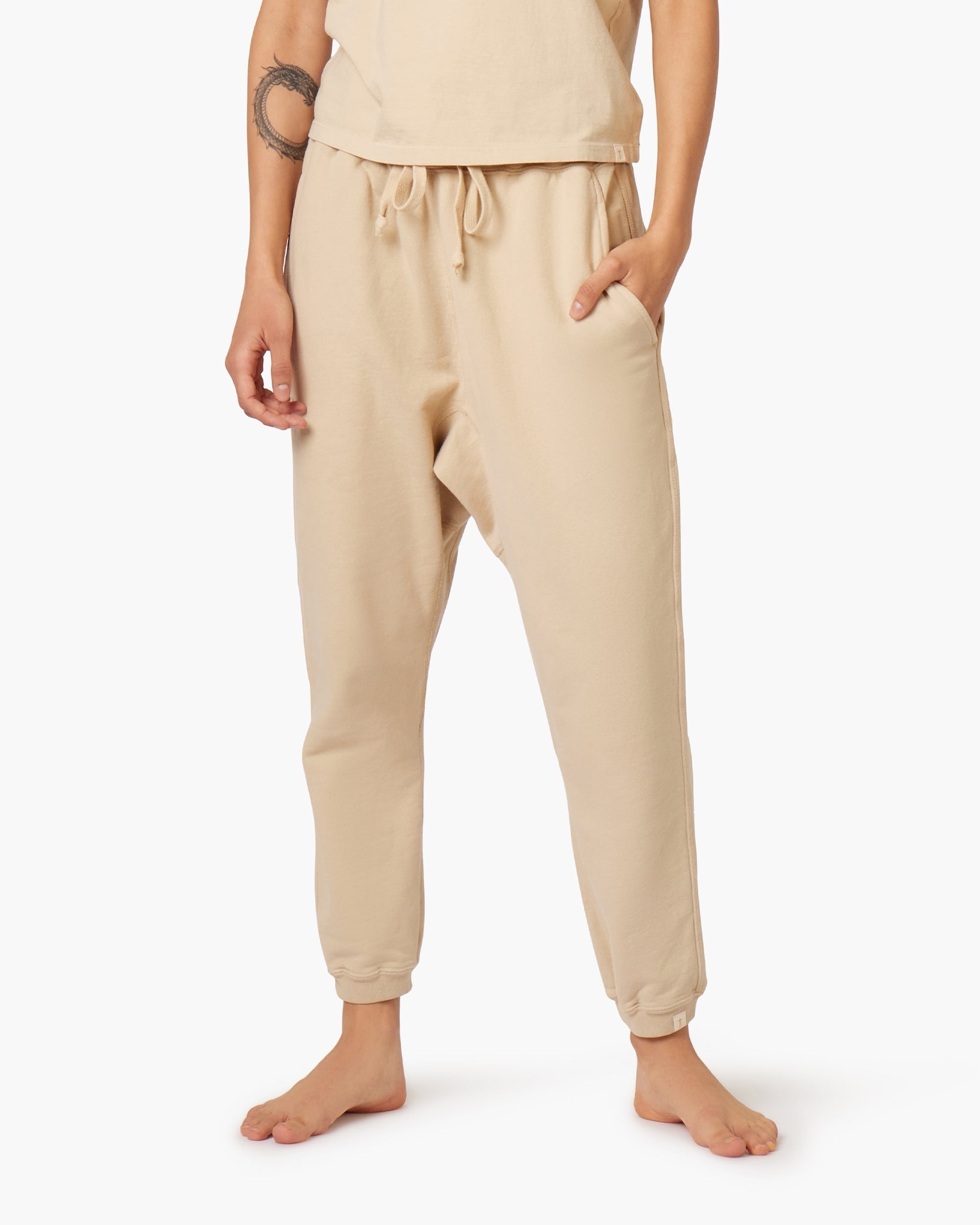 TKEES Core Jogginghose Damen Khaki | BCITYSP-20