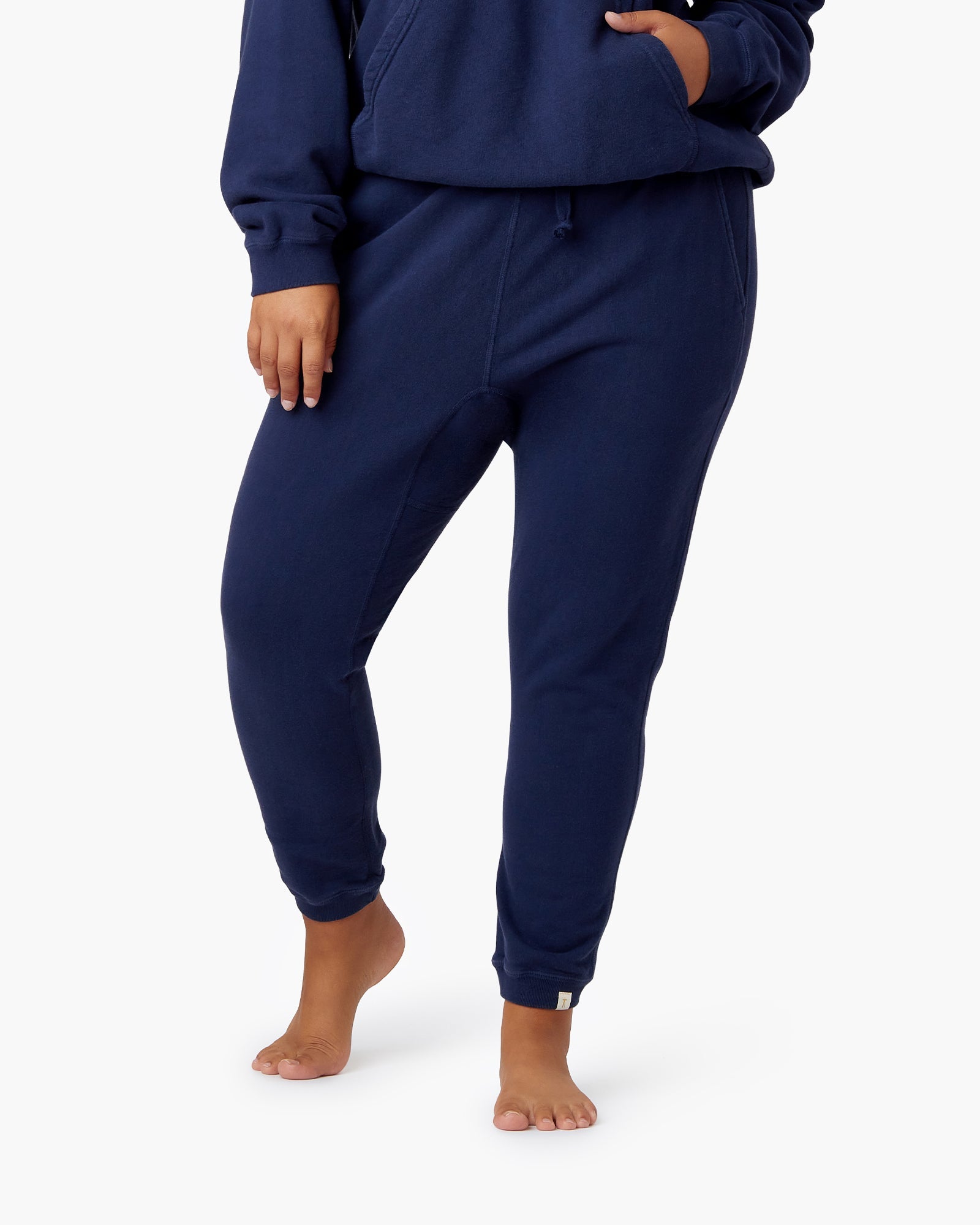 TKEES Core Jogginghose Damen Navy | FLESNXC-59