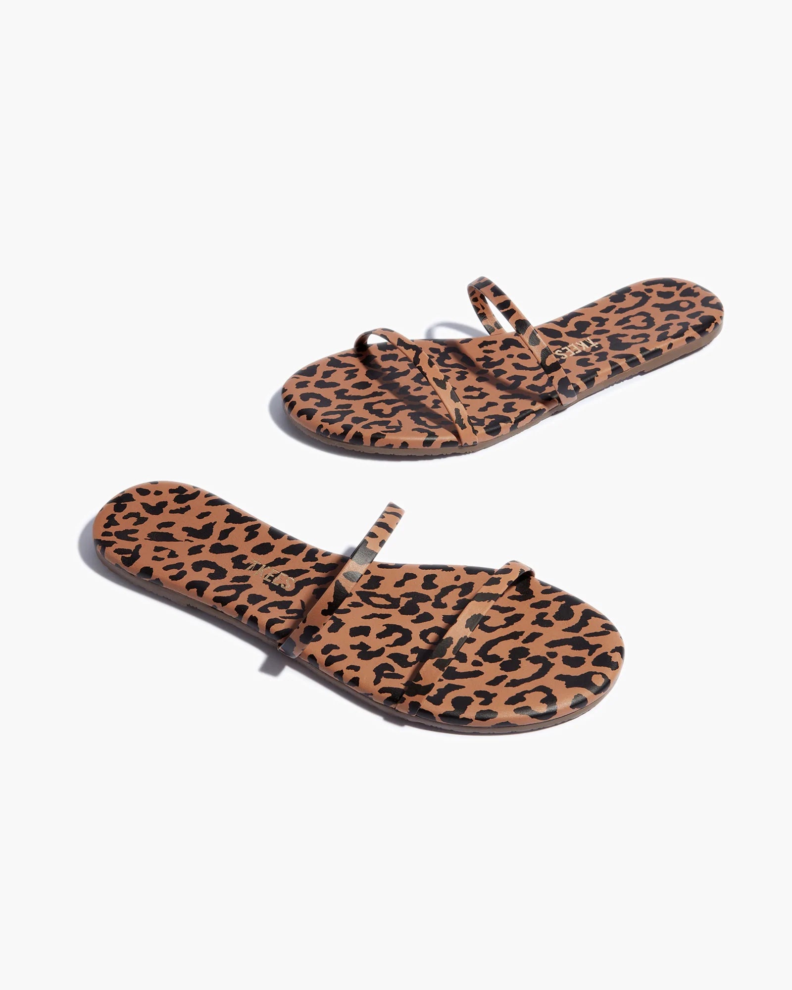 TKEES Gemma Animal Sandalen Damen Leopard | NALGEDR-47