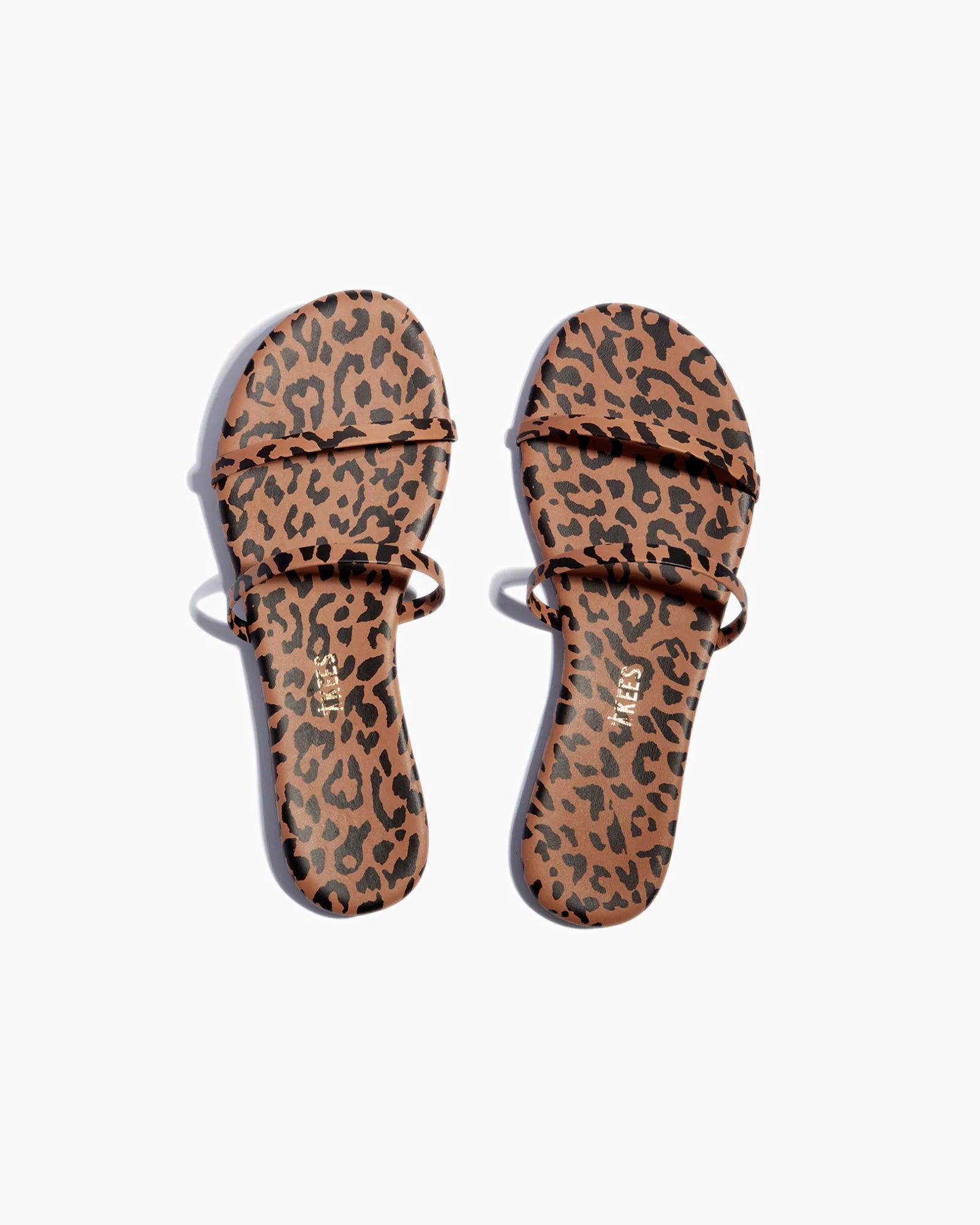 TKEES Gemma Animal Sandalen Damen Leopard | NALGEDR-47