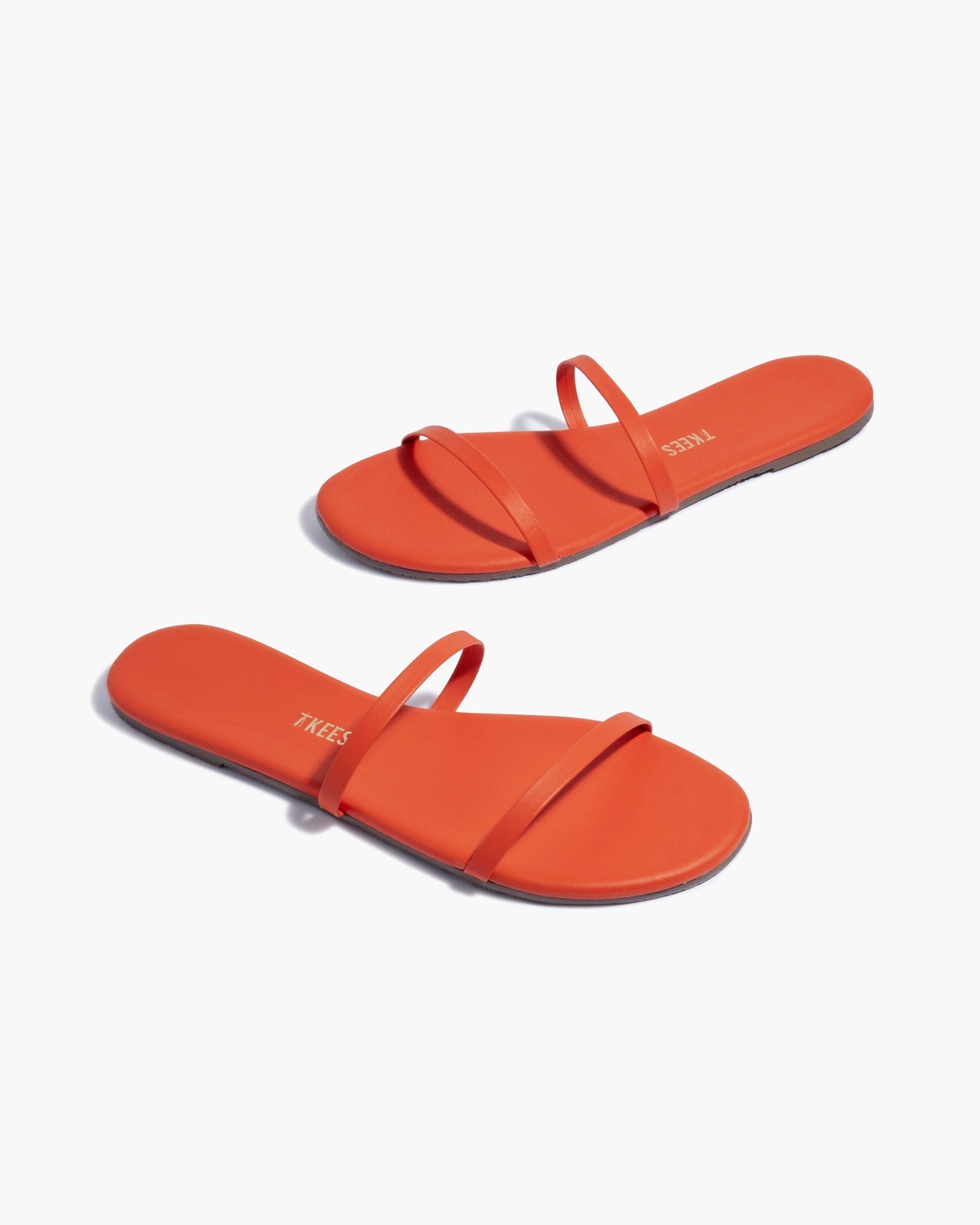 TKEES Gemma Pigments Sandalen Damen Orange | VEIDNZM-94