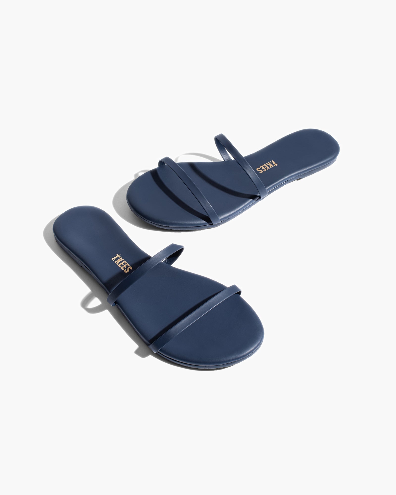 TKEES Gemma Sandalen Damen Blau | ORMVQWT-39