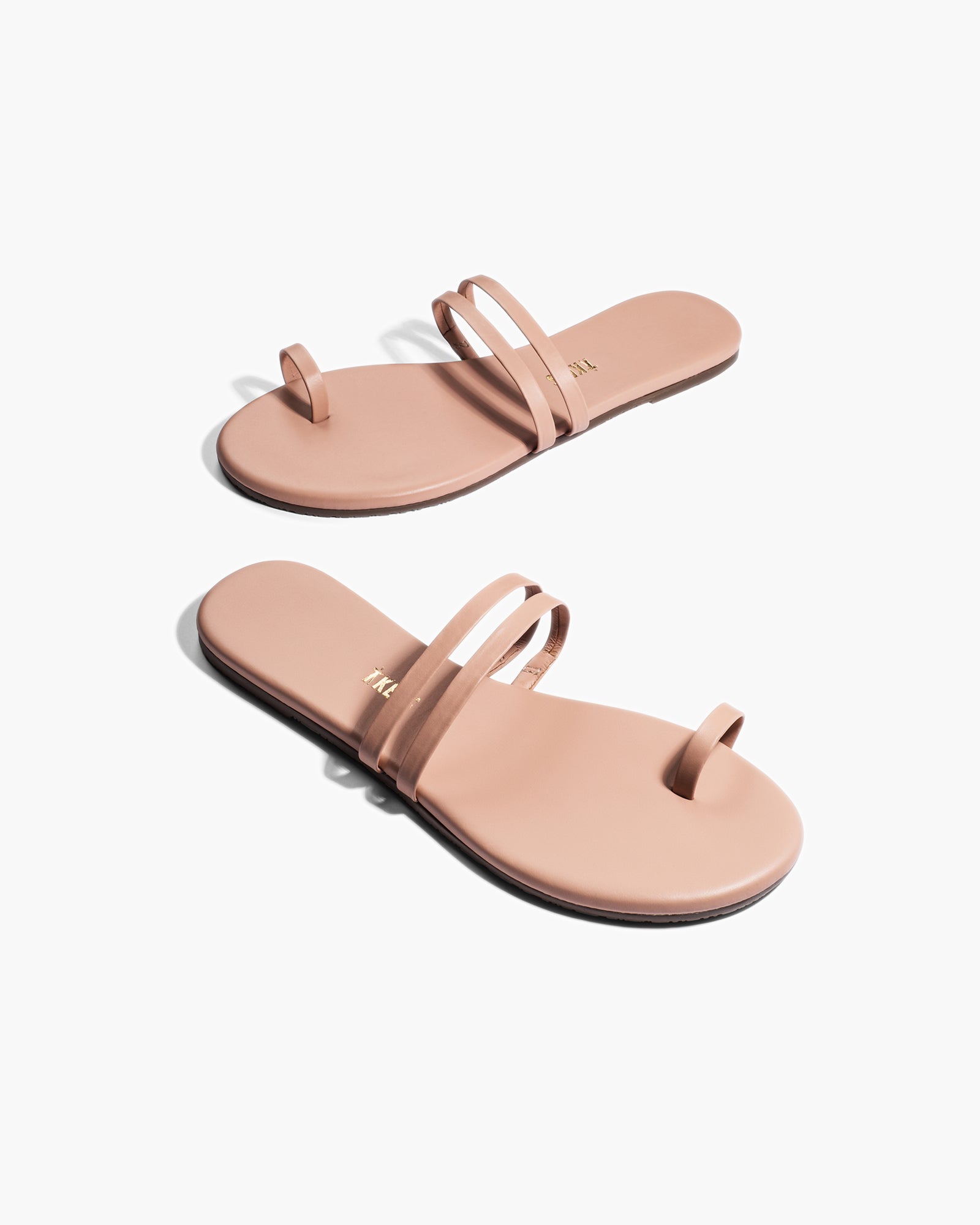 TKEES Leah Sandalen Damen Rosa | JTWDNCF-58