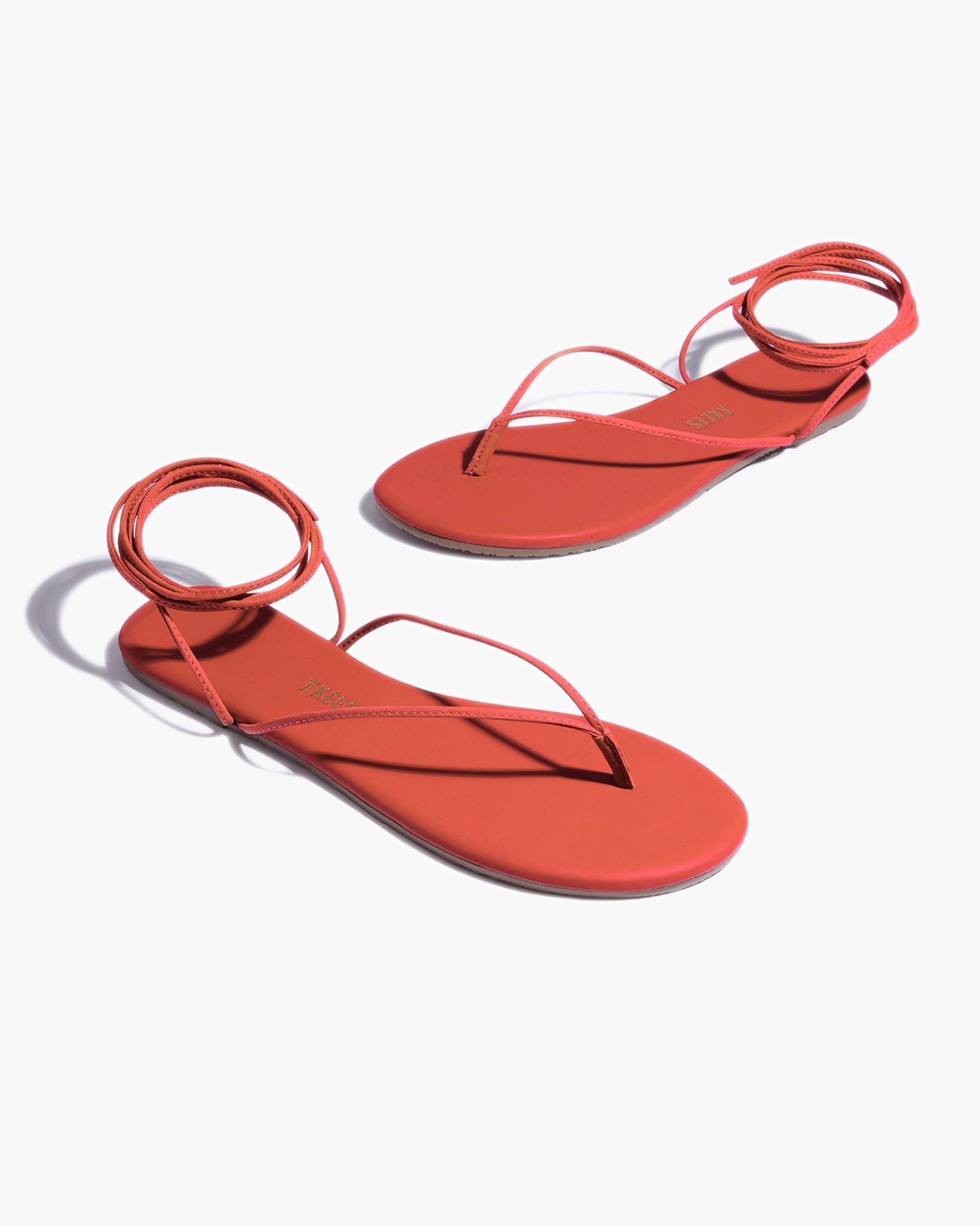 TKEES Lilu Pigments Sandalen Damen Orange | NYLTFOV-27