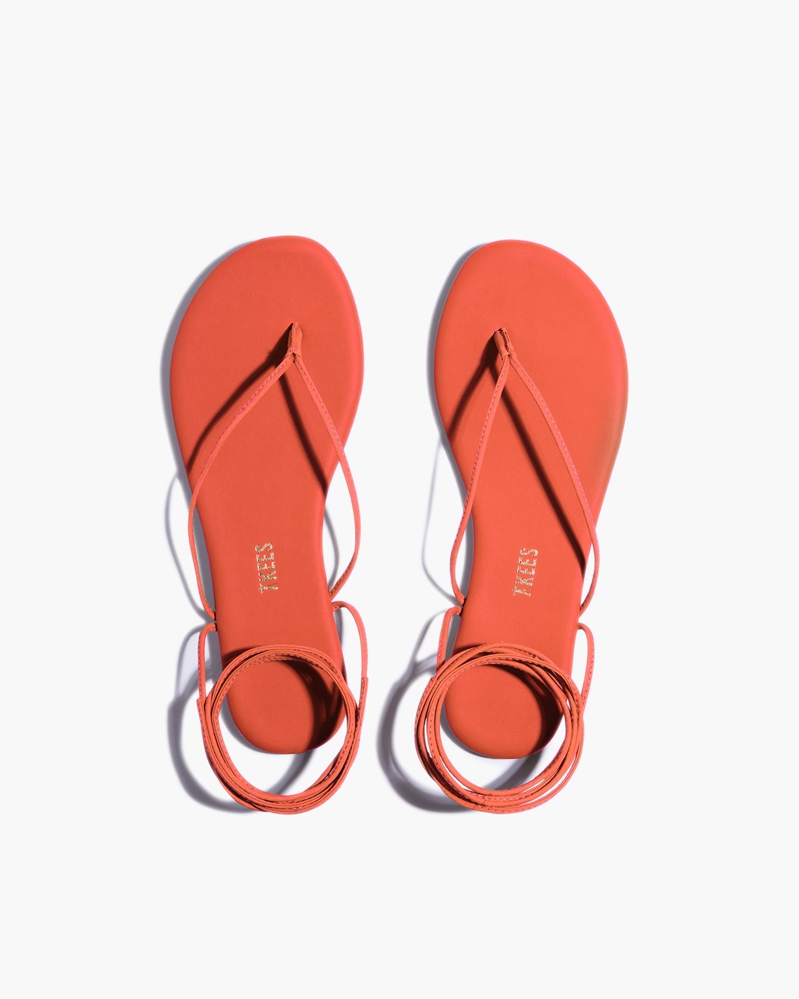 TKEES Lilu Pigments Sandalen Damen Orange | NYLTFOV-27