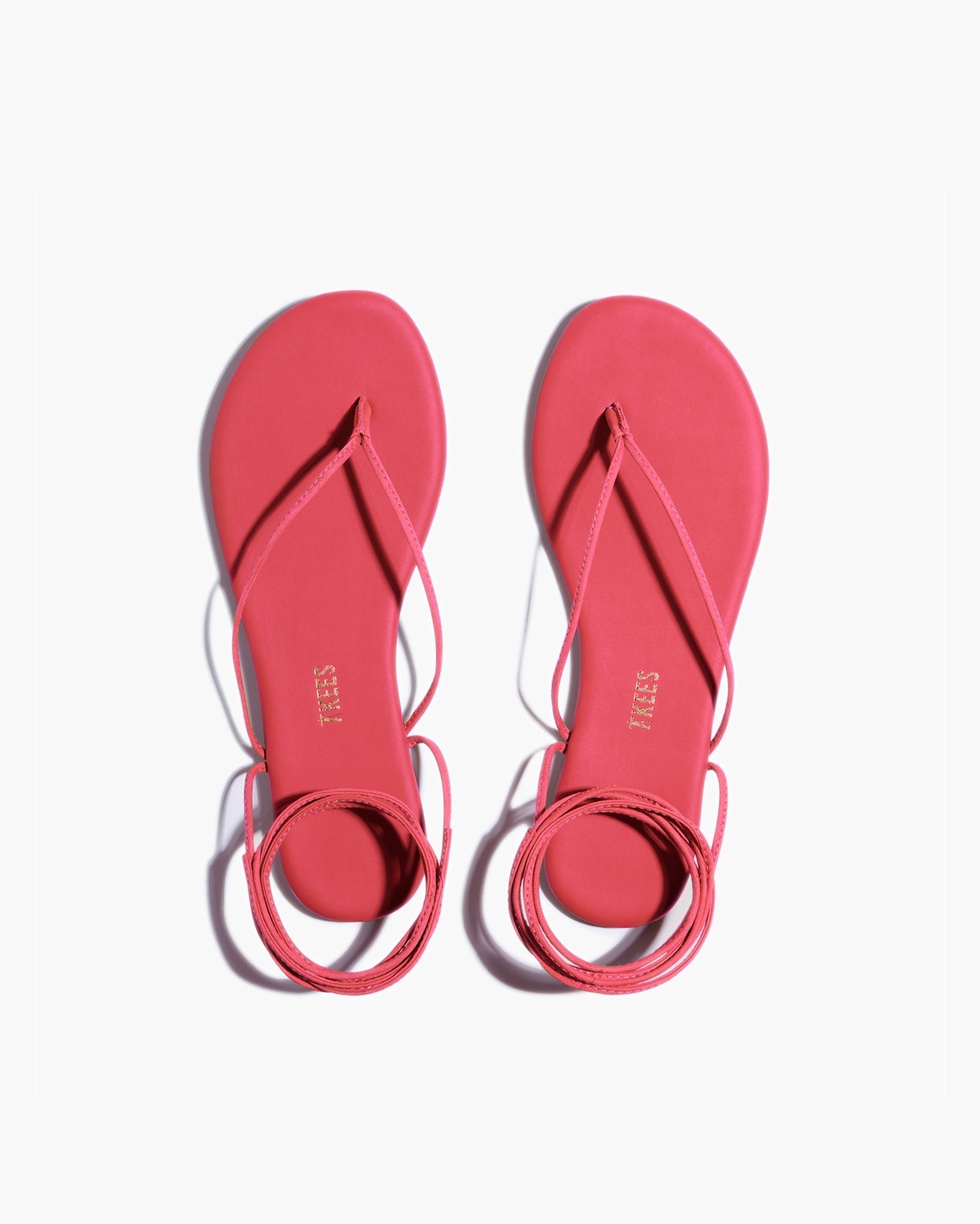 TKEES Lilu Pigments Sandalen Damen Rosa | TDVAXSL-46