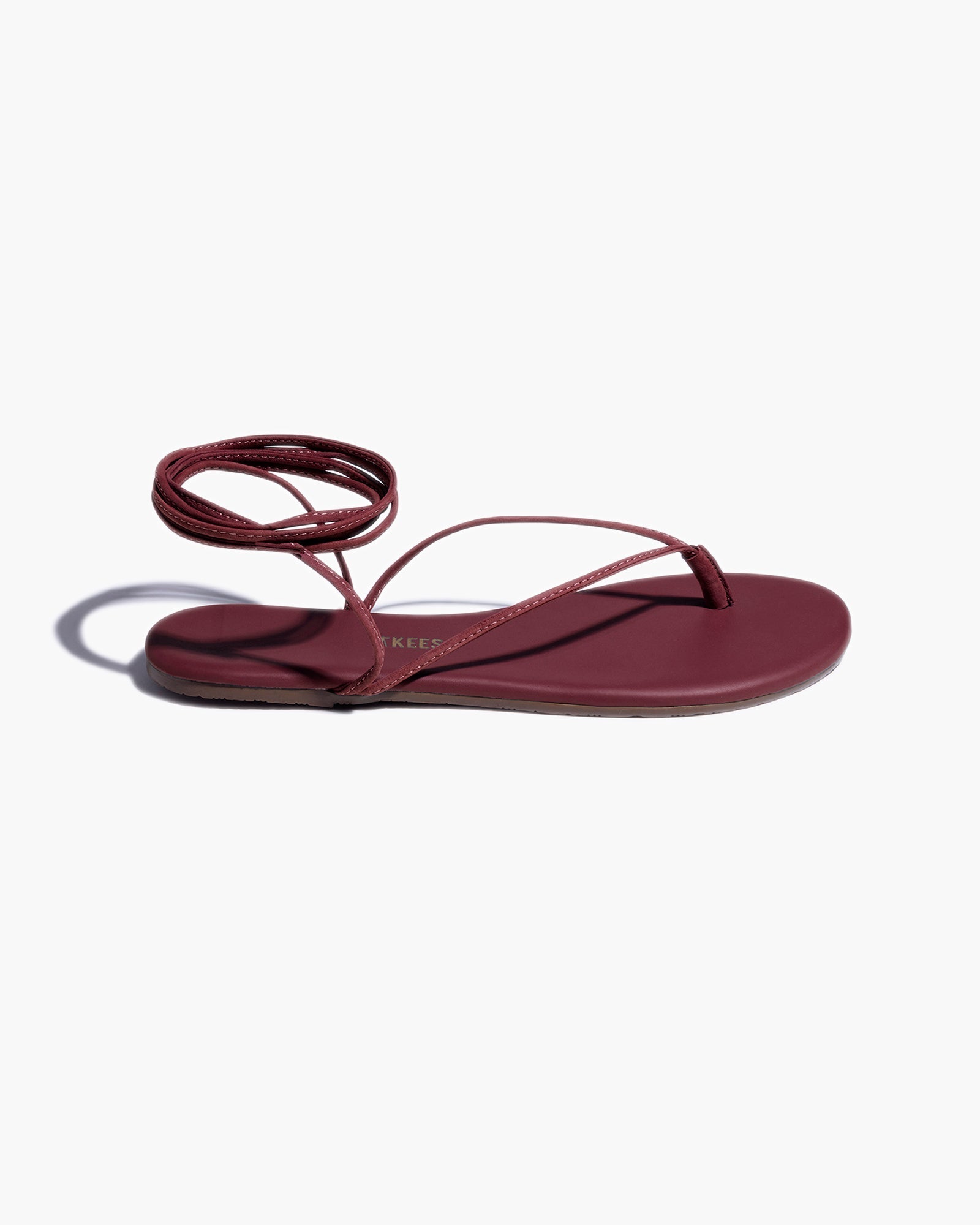 TKEES Lilu Sandalen Damen Rot | LEDVTWJ-74