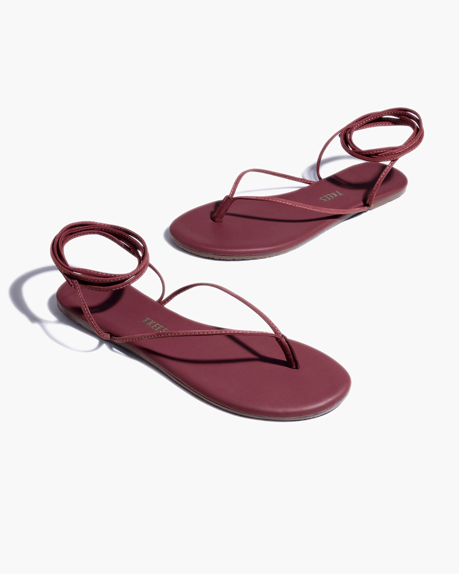 TKEES Lilu Sandalen Damen Rot | LEDVTWJ-74