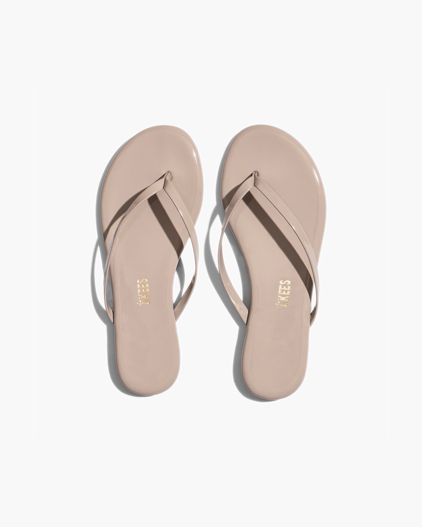 TKEES Lily Glosses Flip Flops Damen Rosa | VMAINDR-86