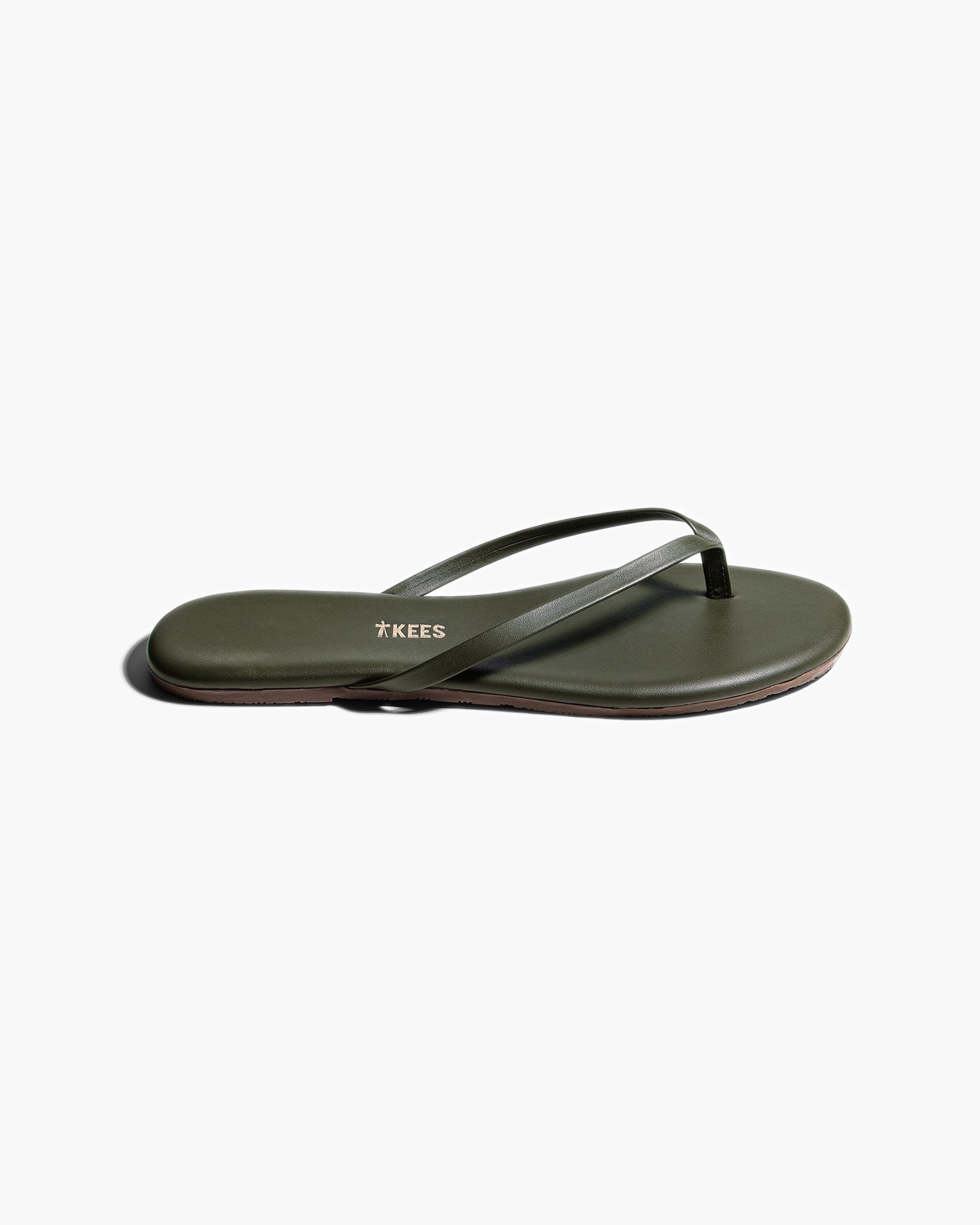 TKEES Lily Liners Flip Flops Damen Grün | ZAYQFWP-75