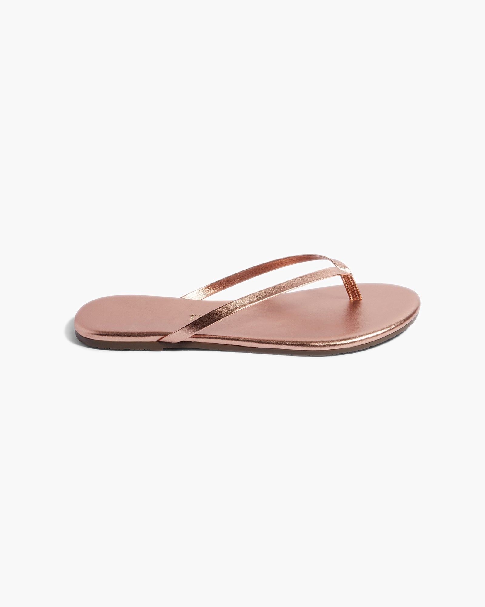 TKEES Lily Metallics Flip Flops Damen Rosa | DIPUZKE-25