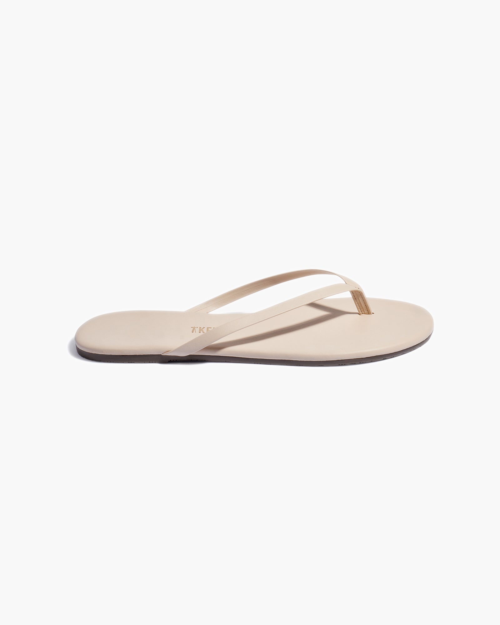 TKEES Lily Nudes Flip Flops Damen Beige | RTXPZIS-62