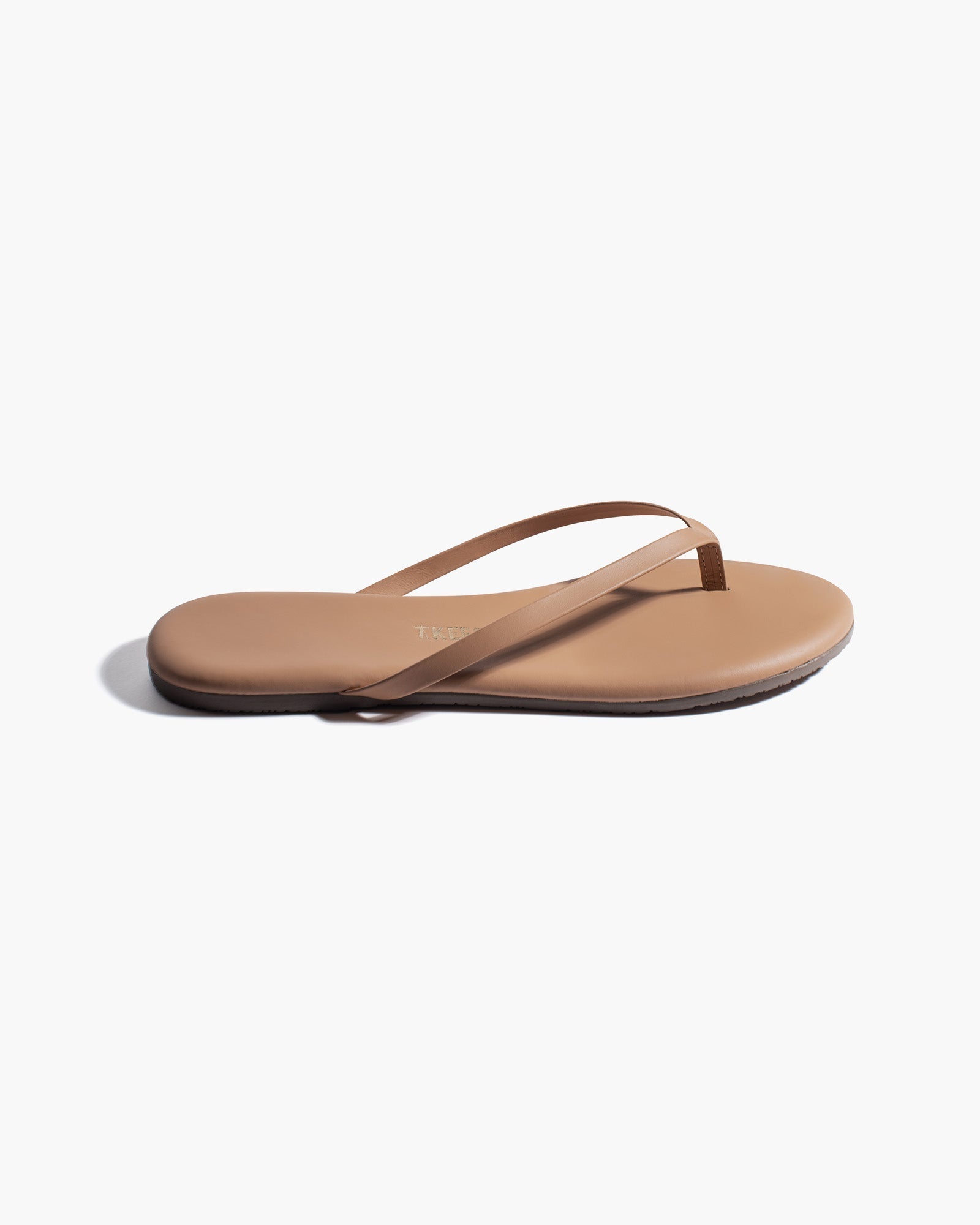 TKEES Lily Nudes Flip Flops Damen Braun | MKDIOJC-21