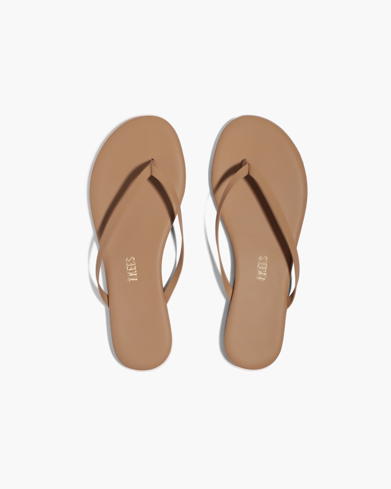 TKEES Lily Nudes Flip Flops Damen Braun | MKDIOJC-21