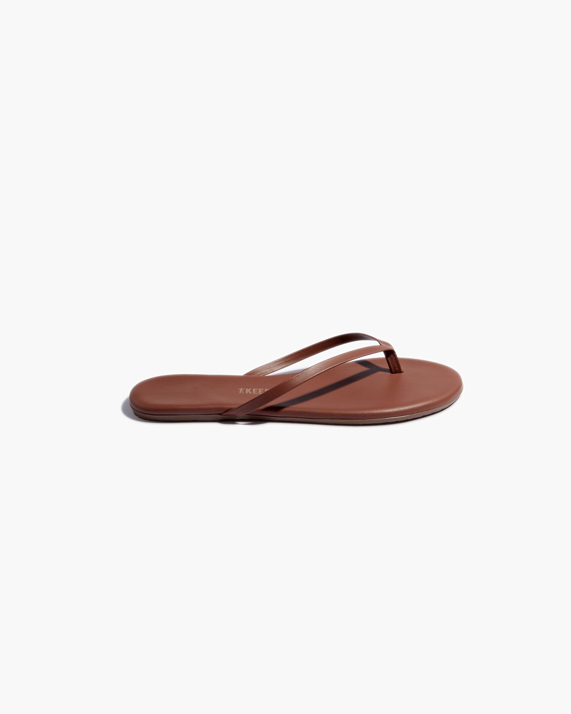 TKEES Lily Nudes Flip Flops Damen Braun | NEULRJX-30