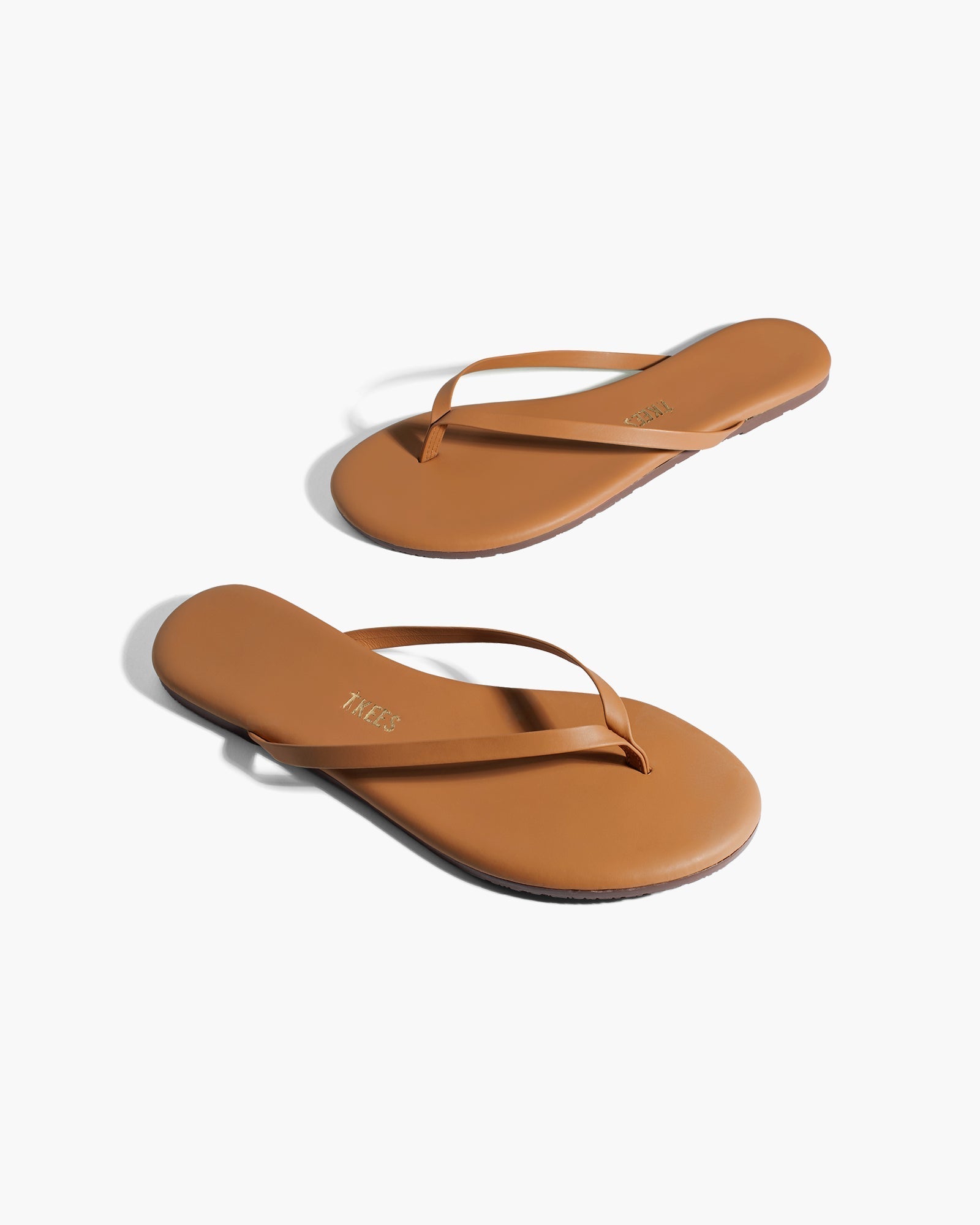 TKEES Lily Nudes Flip Flops Damen Braun | VHWLQPS-31