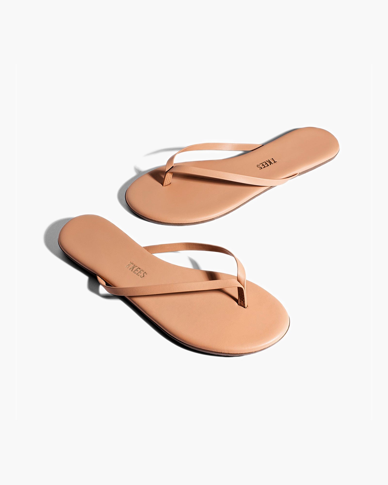 TKEES Lily Nudes Flip Flops Damen Rosa | AHOMXIQ-98