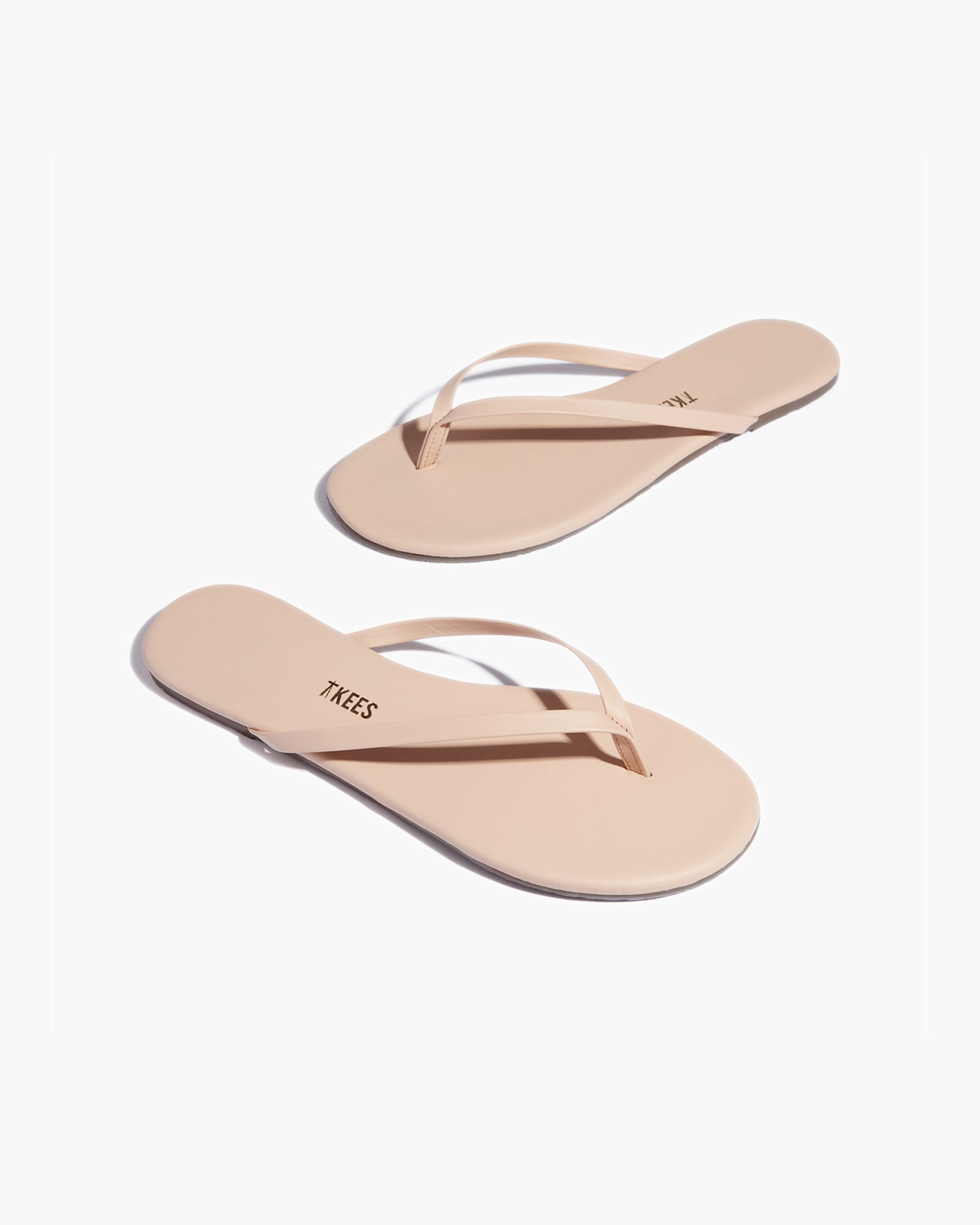 TKEES Lily Nudes Flip Flops Damen Rosa | EPNWKIF-83