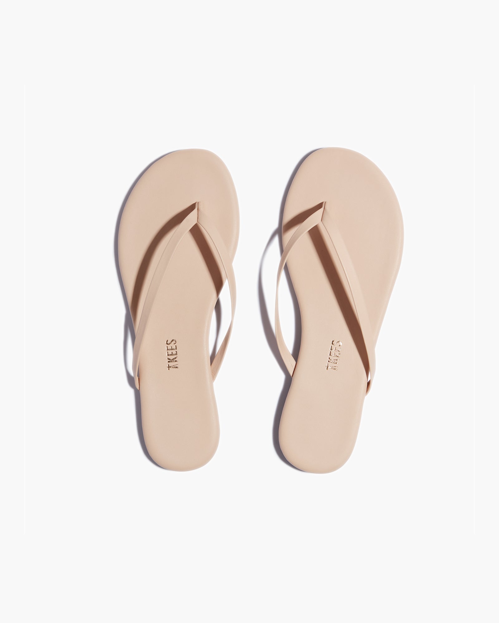 TKEES Lily Nudes Flip Flops Damen Rosa | EPNWKIF-83