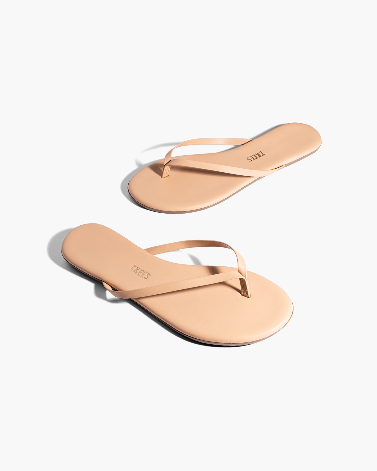 TKEES Lily Nudes Flip Flops Damen Rosa | WCYEHXO-03