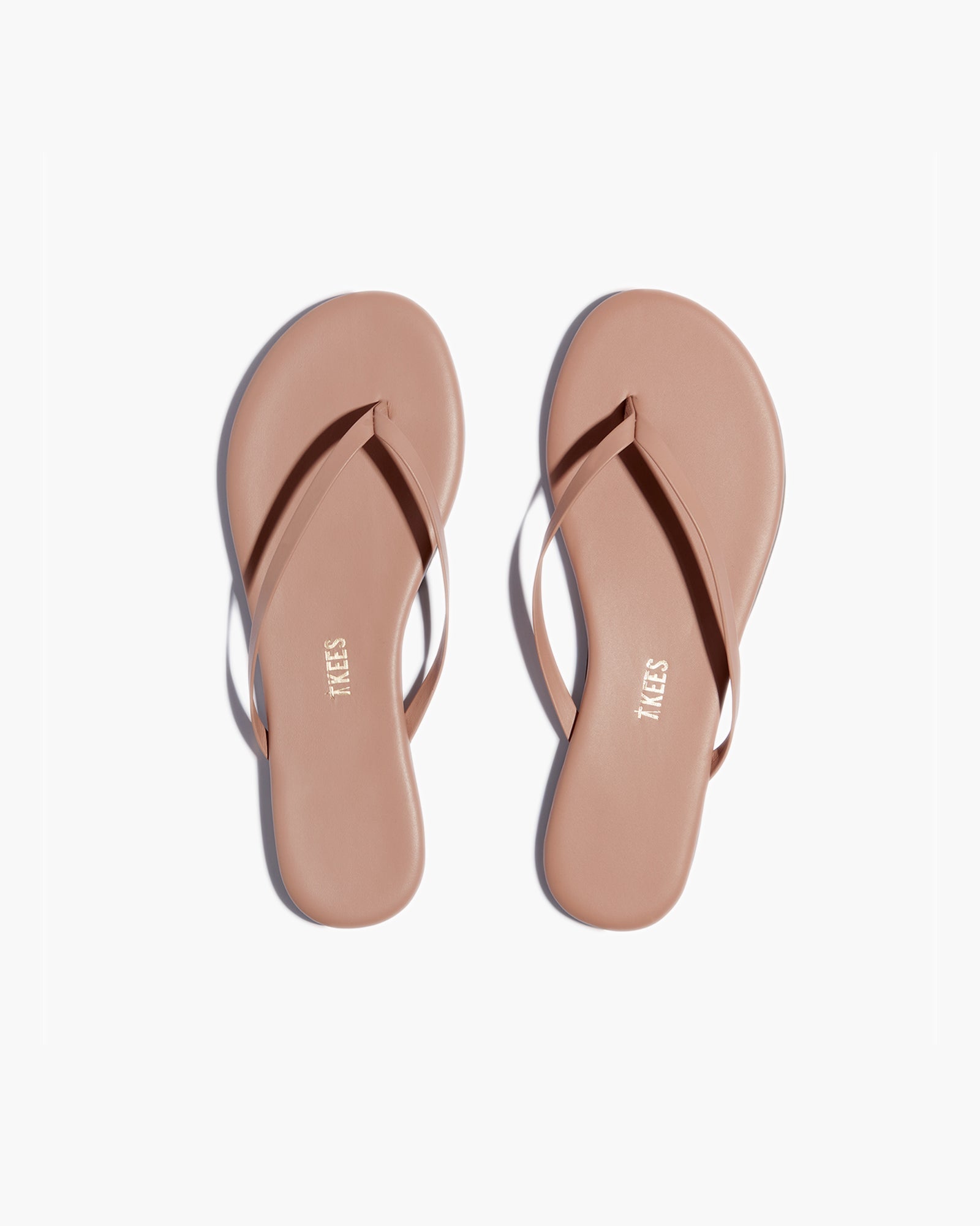 TKEES Lily Nudes Flip Flops Damen Rosa | XAVTLMG-56