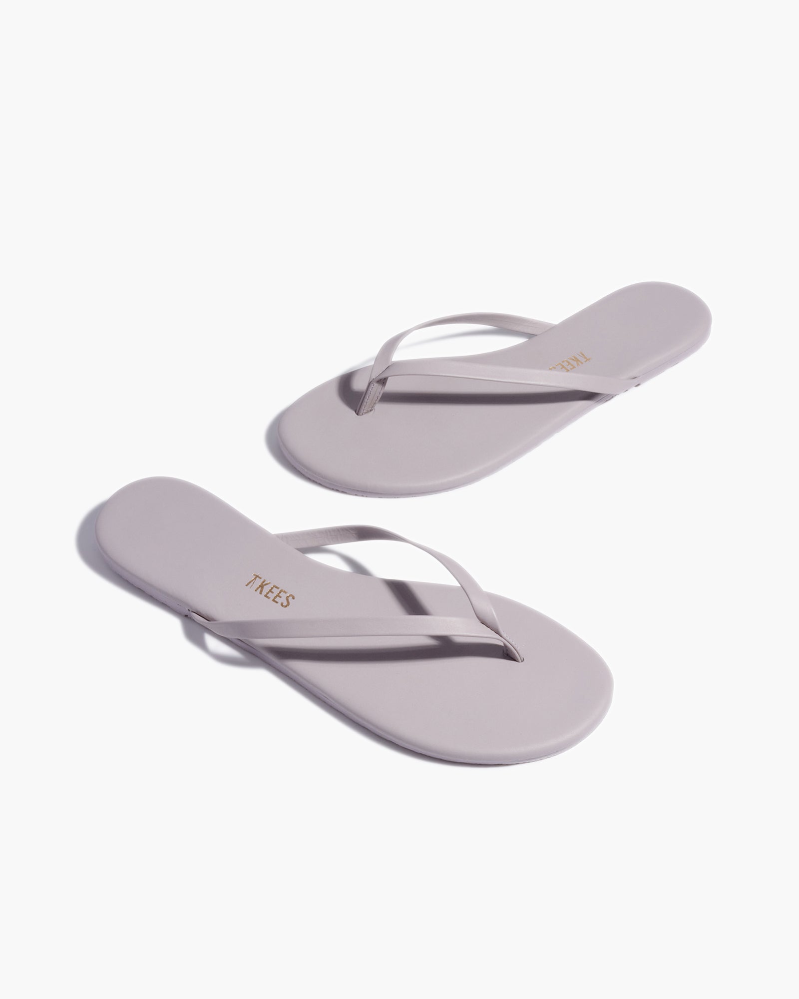 TKEES Lily Pigments Flip Flops Damen Lila | FSCDNTO-58