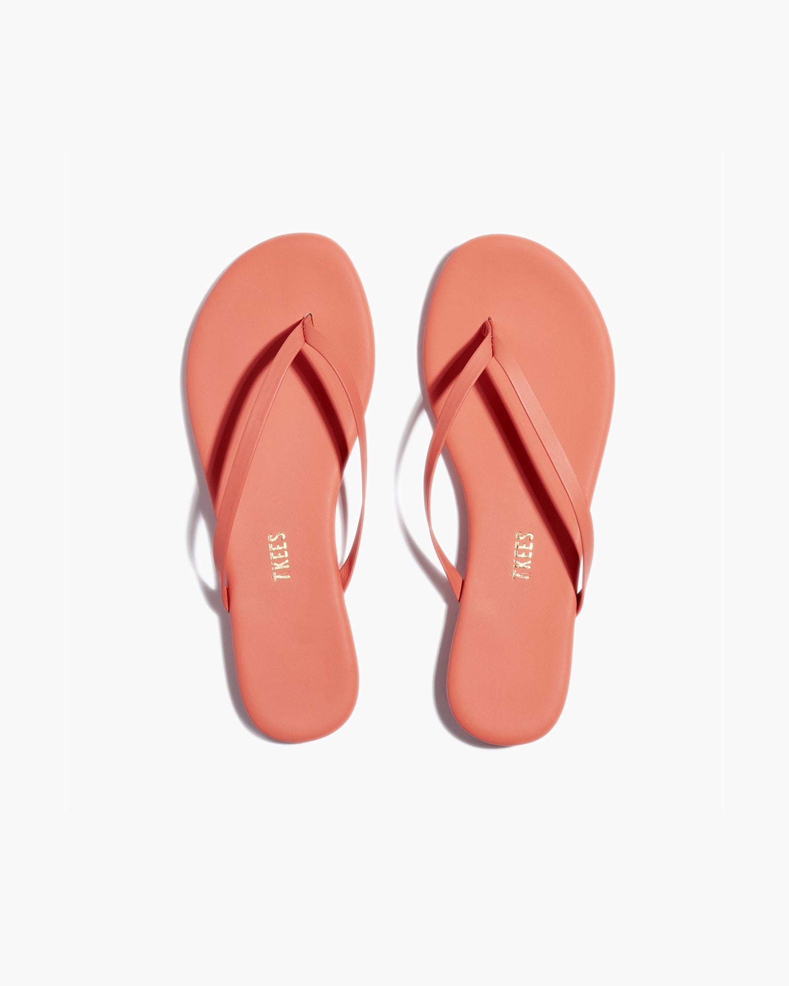 TKEES Lily Pigments Flip Flops Damen Orange | ADGLHWI-47