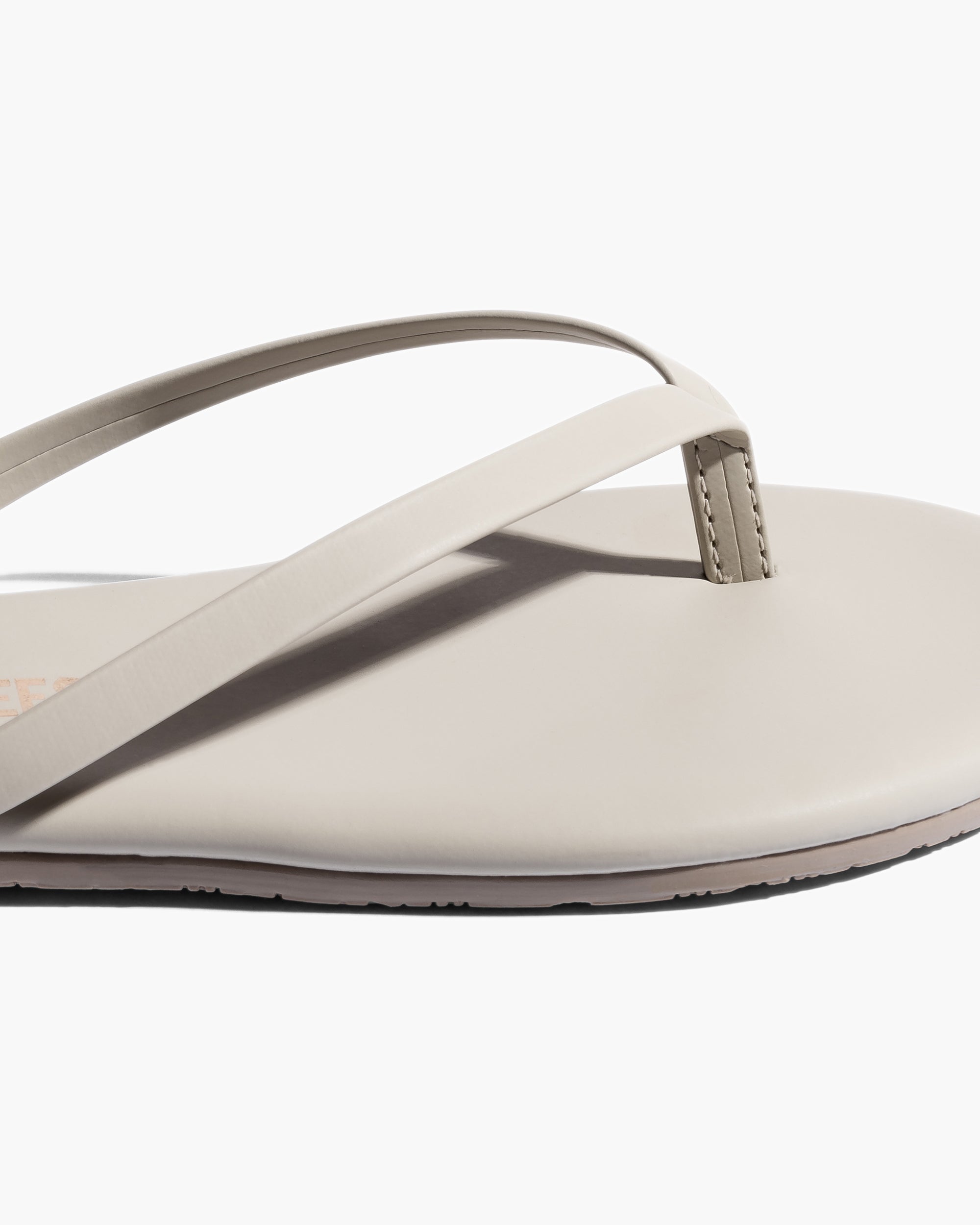 TKEES Lily Vegan Flip Flops Damen Grau | XZILYWE-25