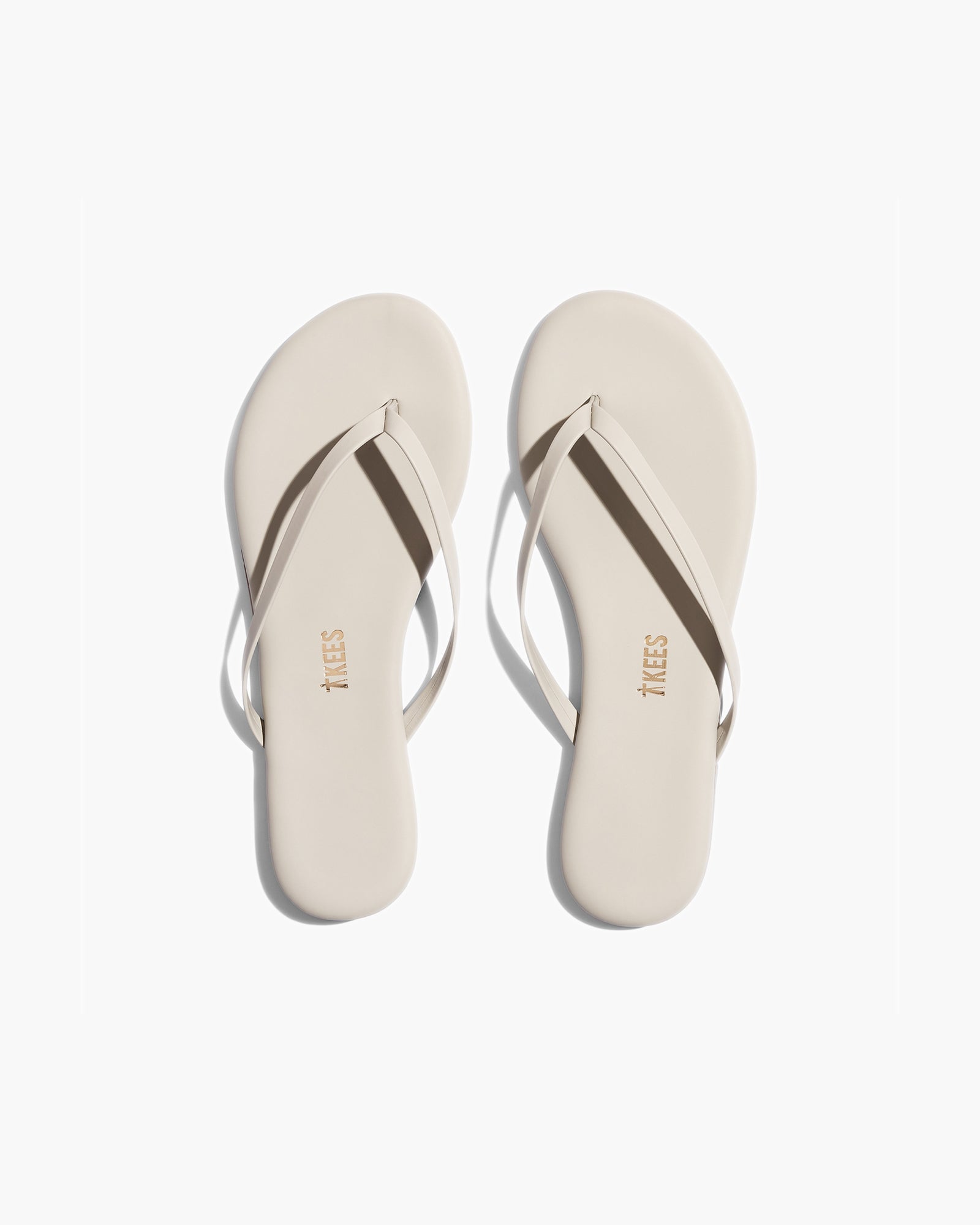 TKEES Lily Vegan Flip Flops Damen Grau | XZILYWE-25