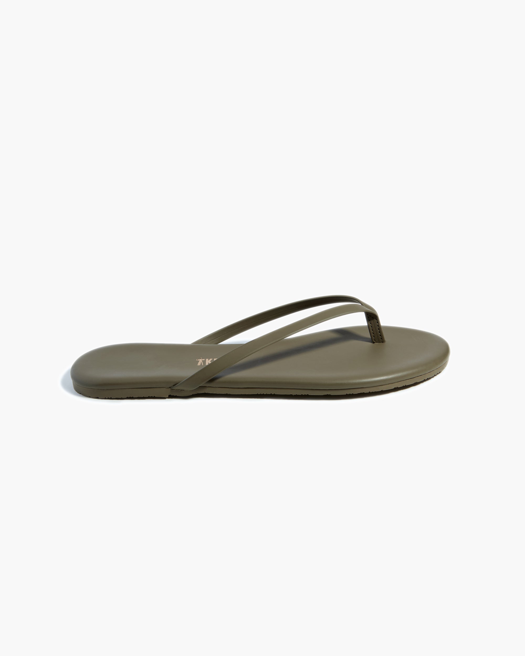 TKEES Lily Vegan Flip Flops Damen Grün | MJNECOU-72