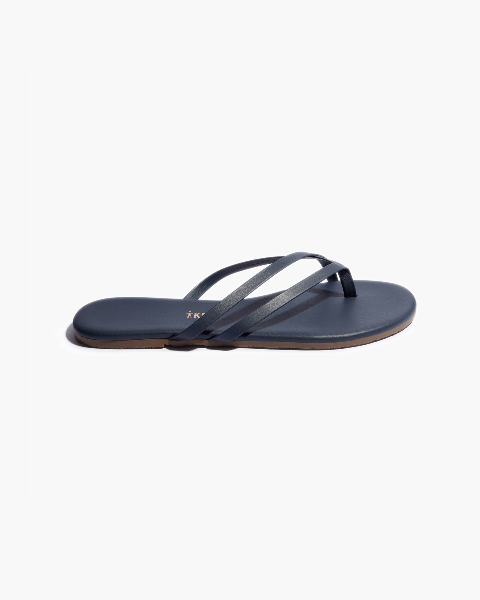 TKEES Liri Flip Flops Damen Schwarz | WGBXHJN-53