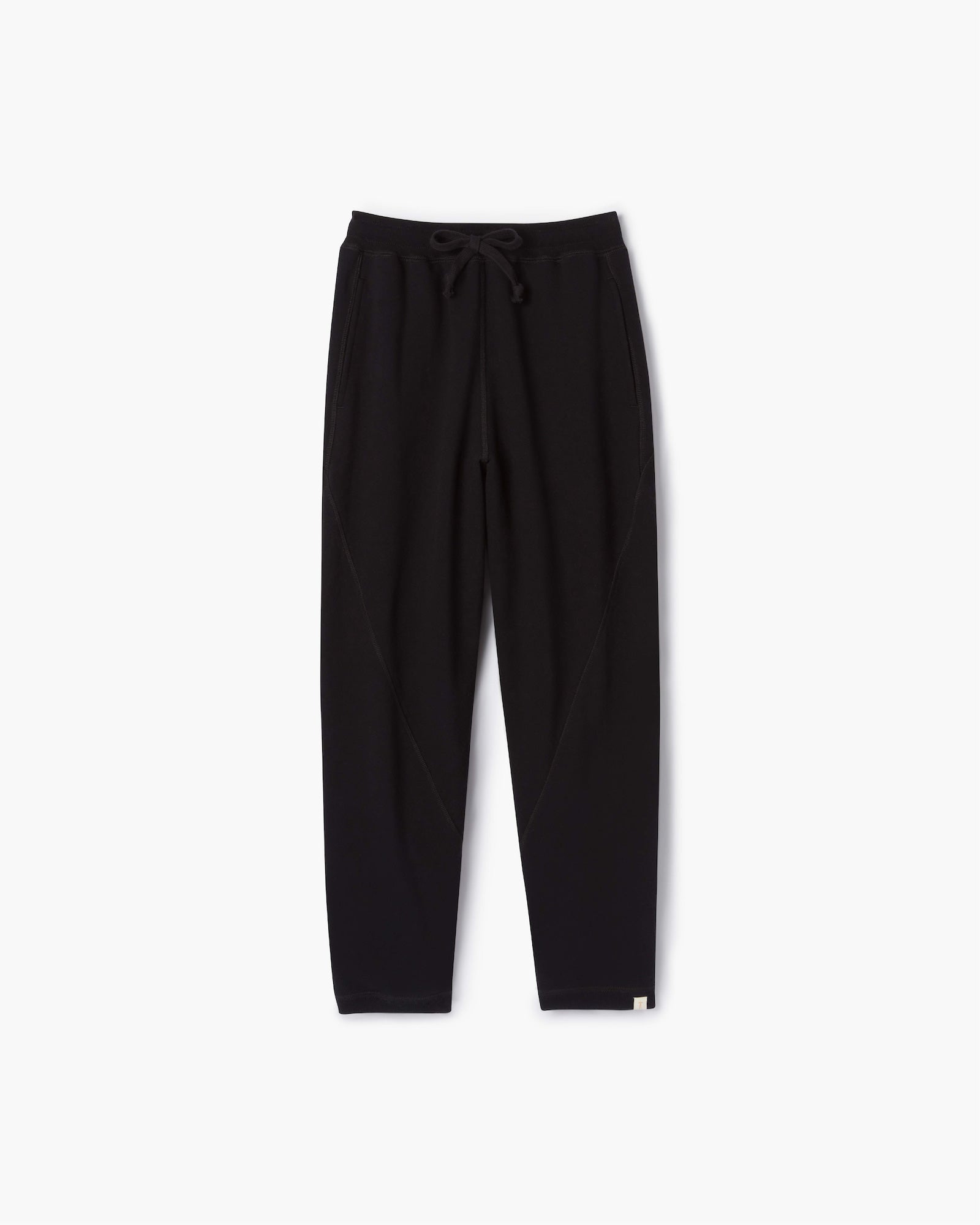 TKEES Panelled Jogginghose Damen Schwarz | QJEHSAU-54