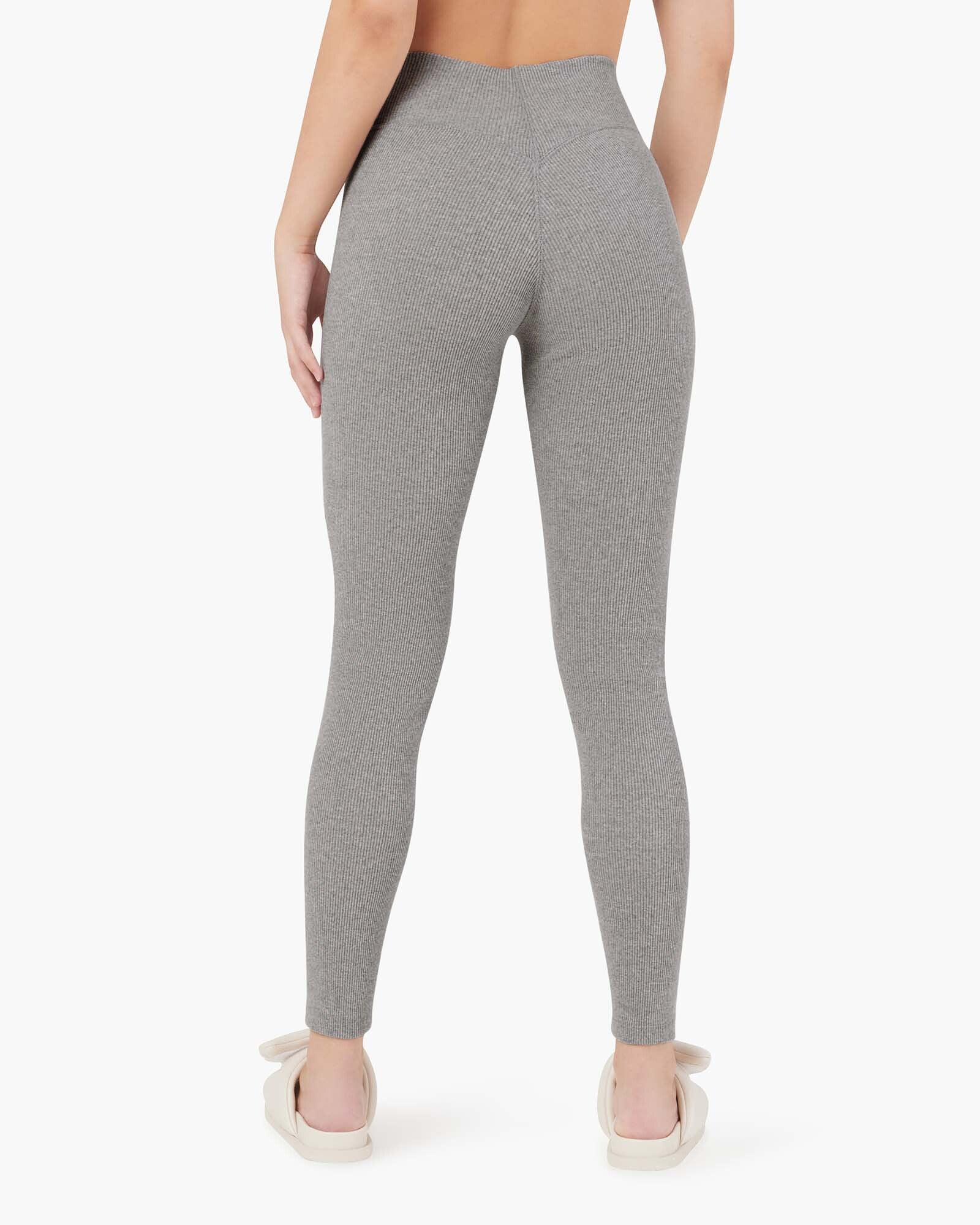 TKEES Rider Leggings Damen Grau | ACGPEUH-67