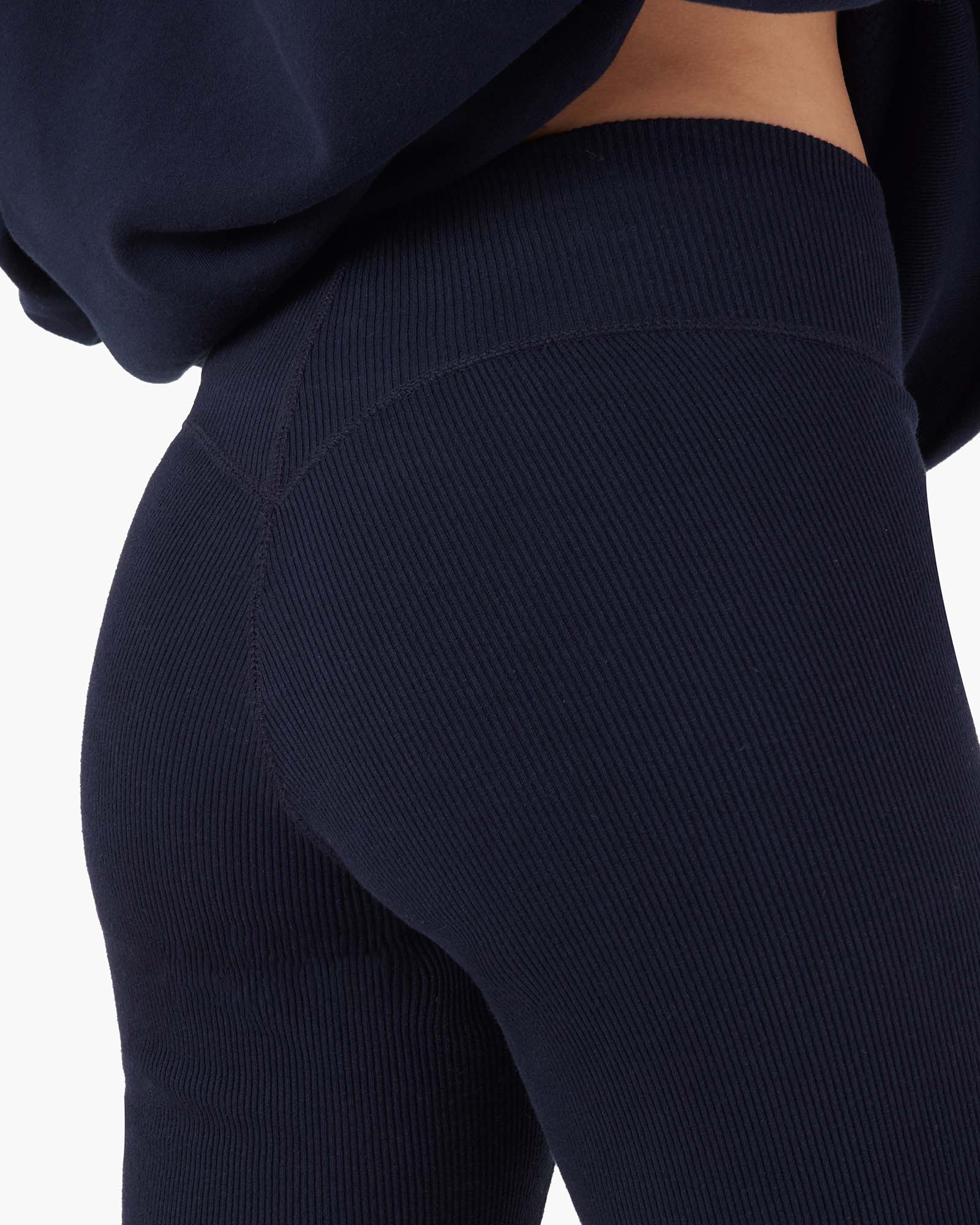 TKEES Rider Leggings Damen Navy | GZBRMOX-28