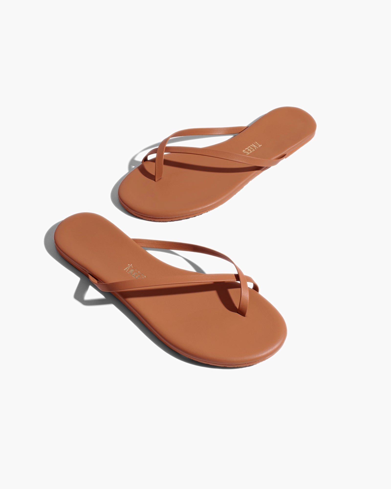 TKEES Riley Vegan Sandalen Damen Braun | TOHIMKU-75