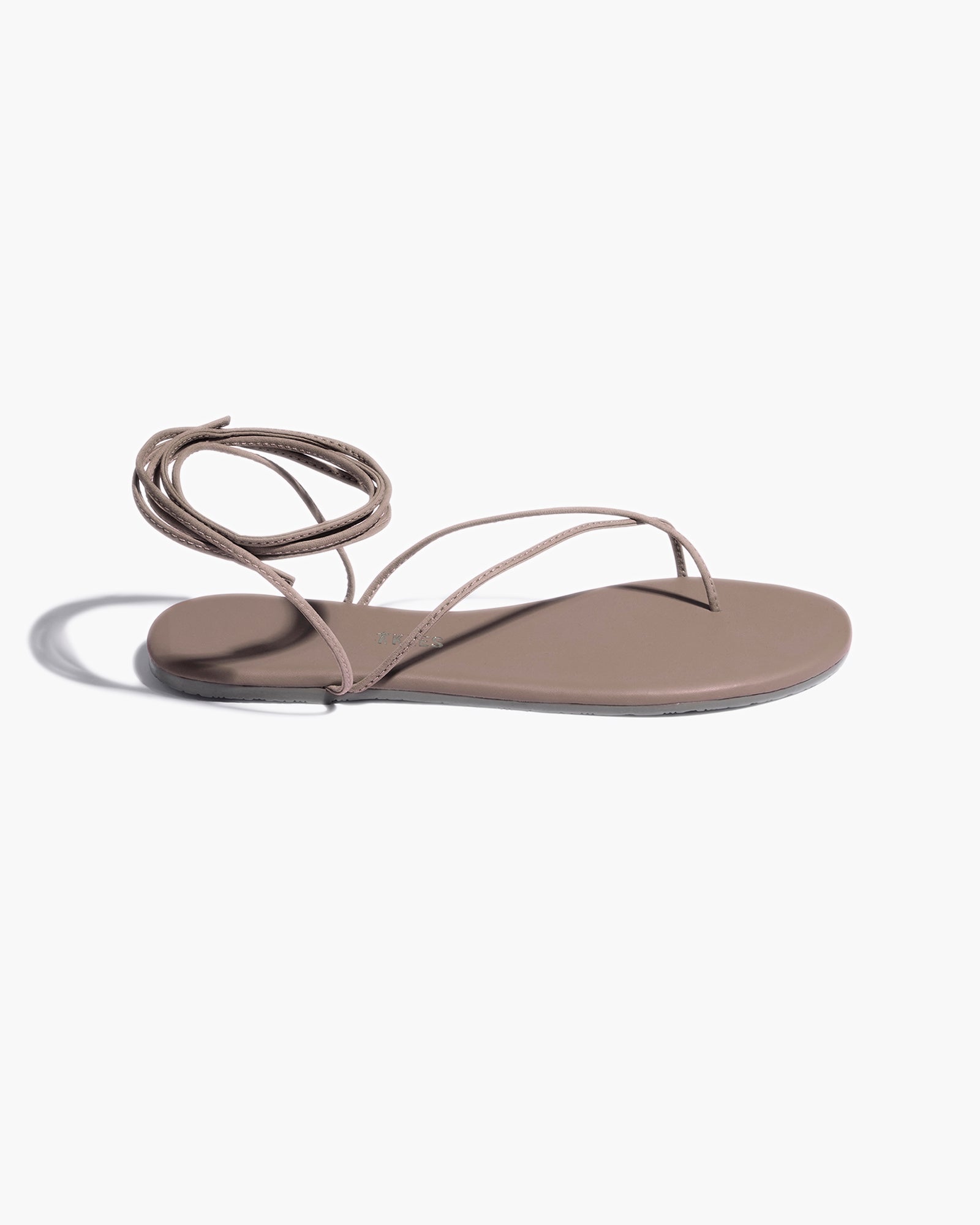 TKEES Roe Sandalen Damen Khaki | MJBQTFO-50