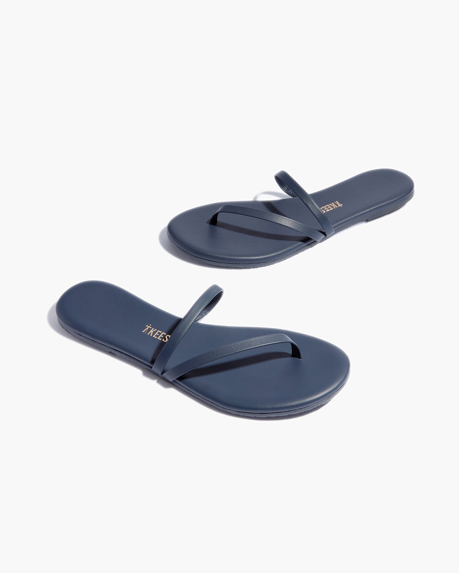 TKEES Sarit Sandalen Damen Blau | PUVJXQY-29