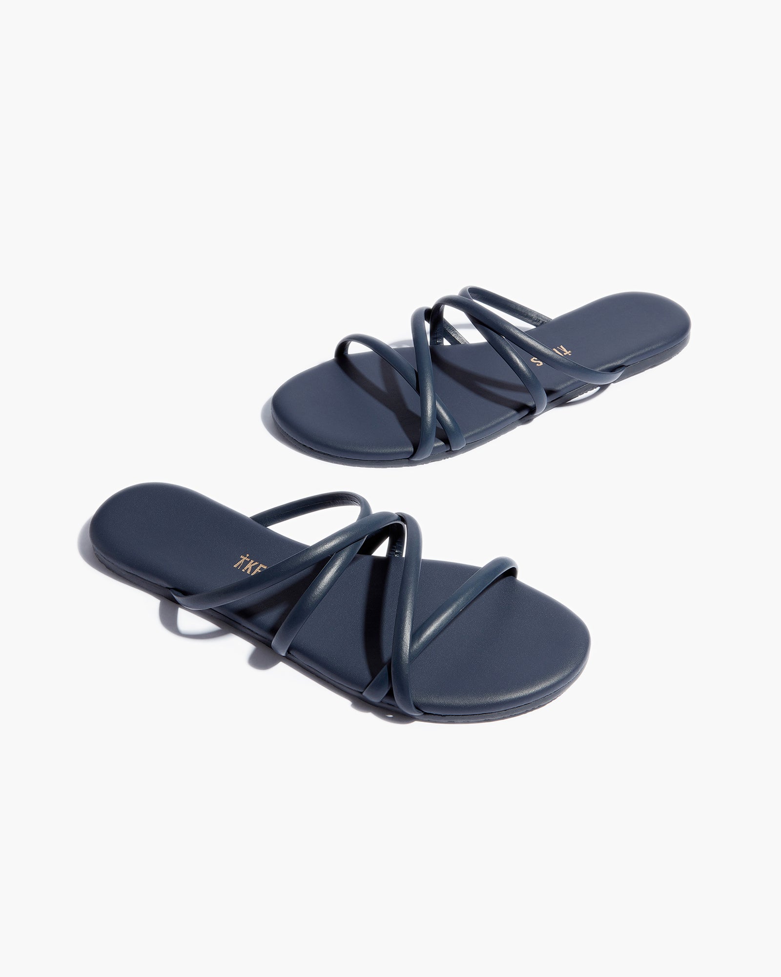 TKEES Sloane Sandalen Damen Schwarz | CTIZLXV-05