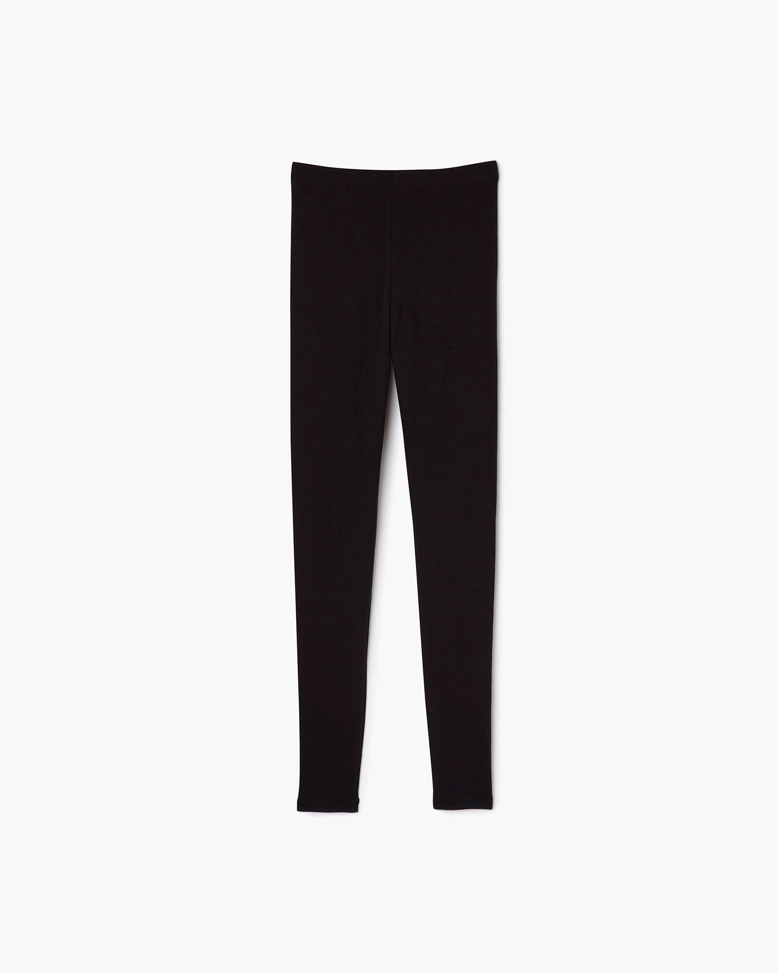 TKEES Super Rib Leggings Damen Schwarz | AOEBZNU-62