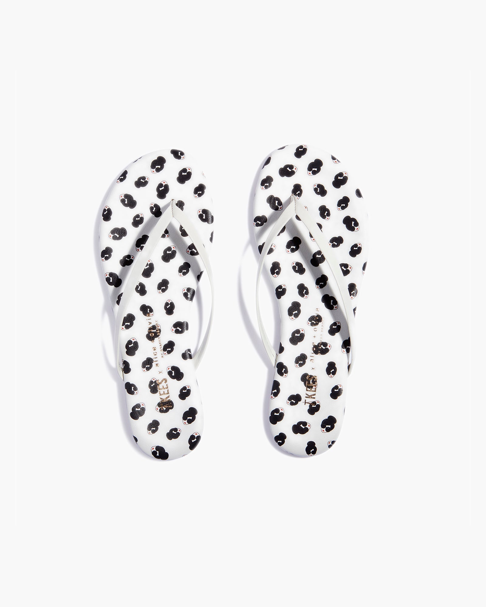 TKEES TKEES x Alice + Olivia Lily Flip Flops Damen Leopard | ZVYTKEG-51