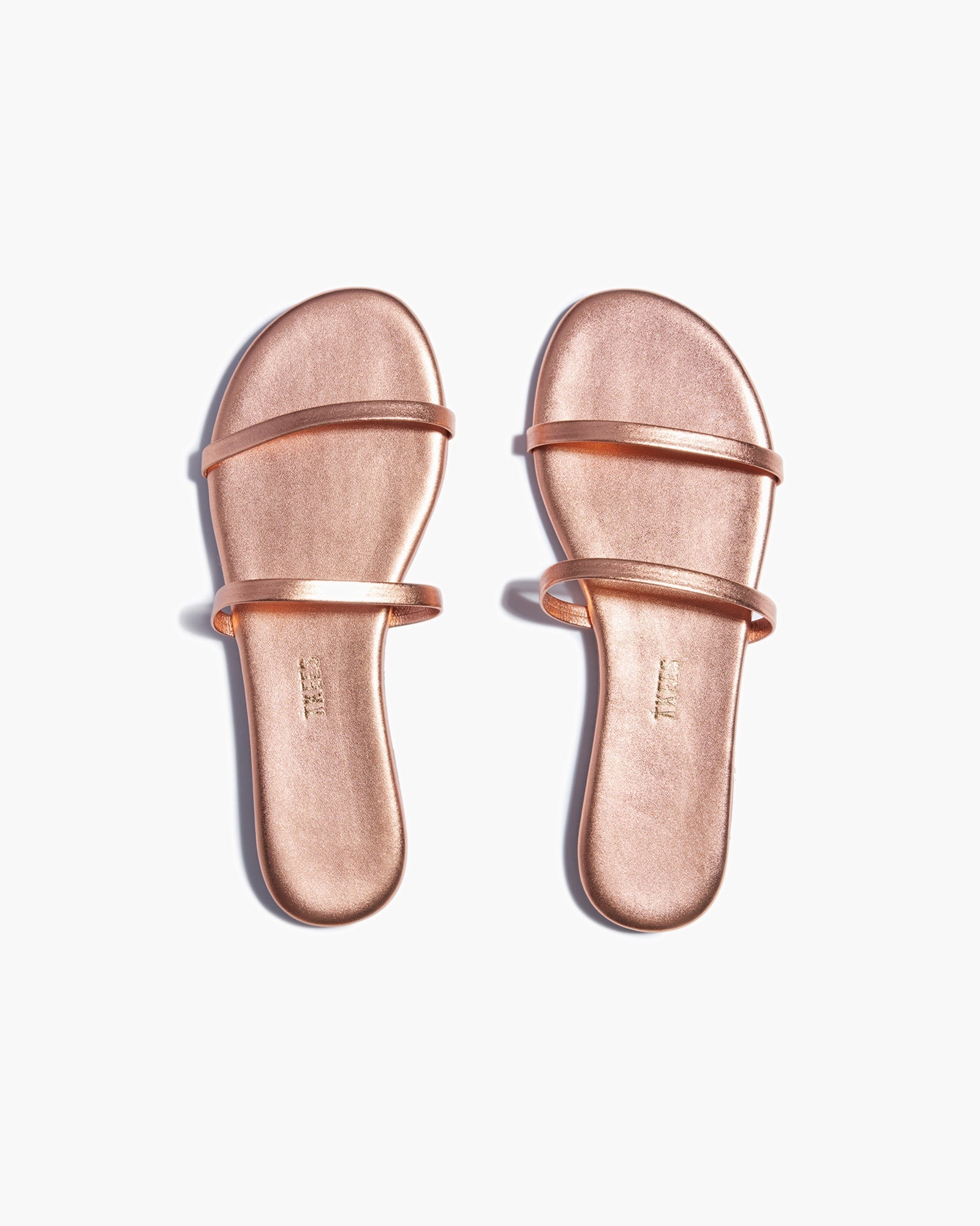 TKEES Gemma Metallics Sandalen Damen Rosa | KOYHDER-15