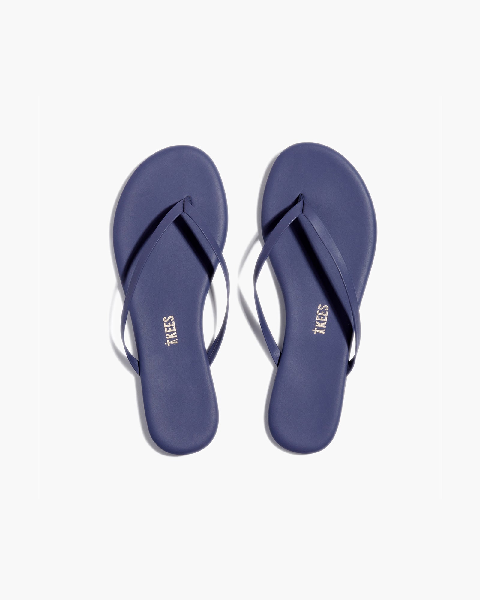 TKEES Lily Pigments Flip Flops Damen Blau | APXDZLG-16