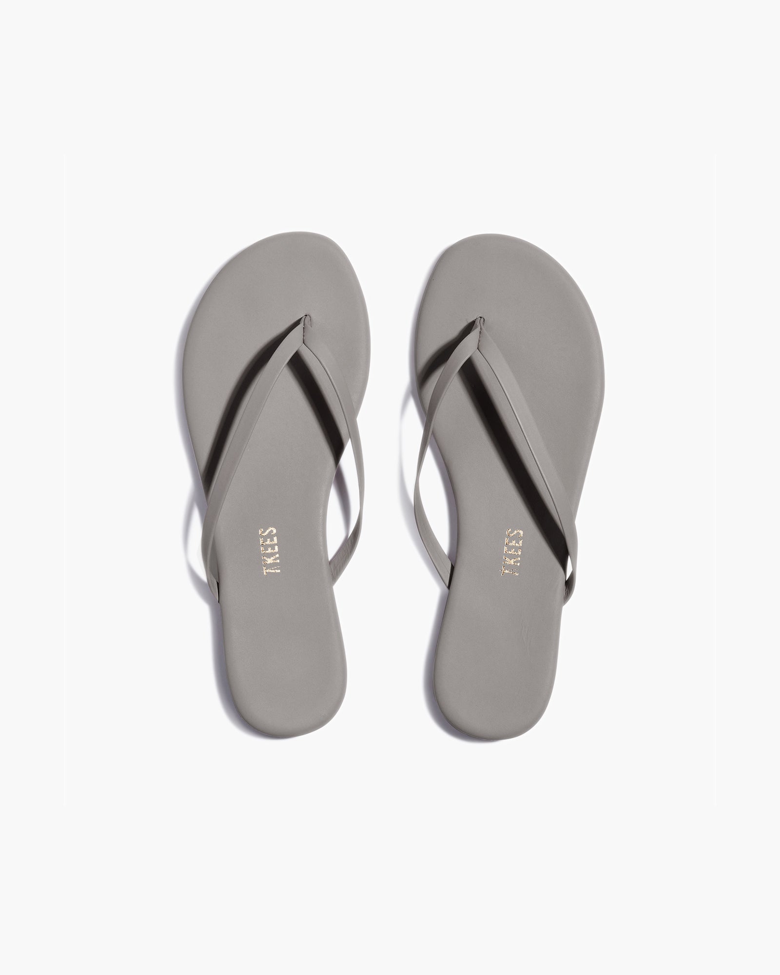 TKEES Lily Pigments Flip Flops Damen Grau | QWNFKEC-85