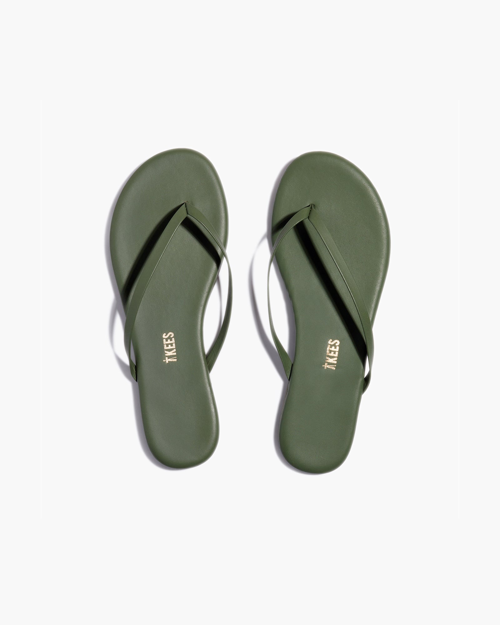 TKEES Lily Pigments Flip Flops Damen Grün | TIDPUFA-30