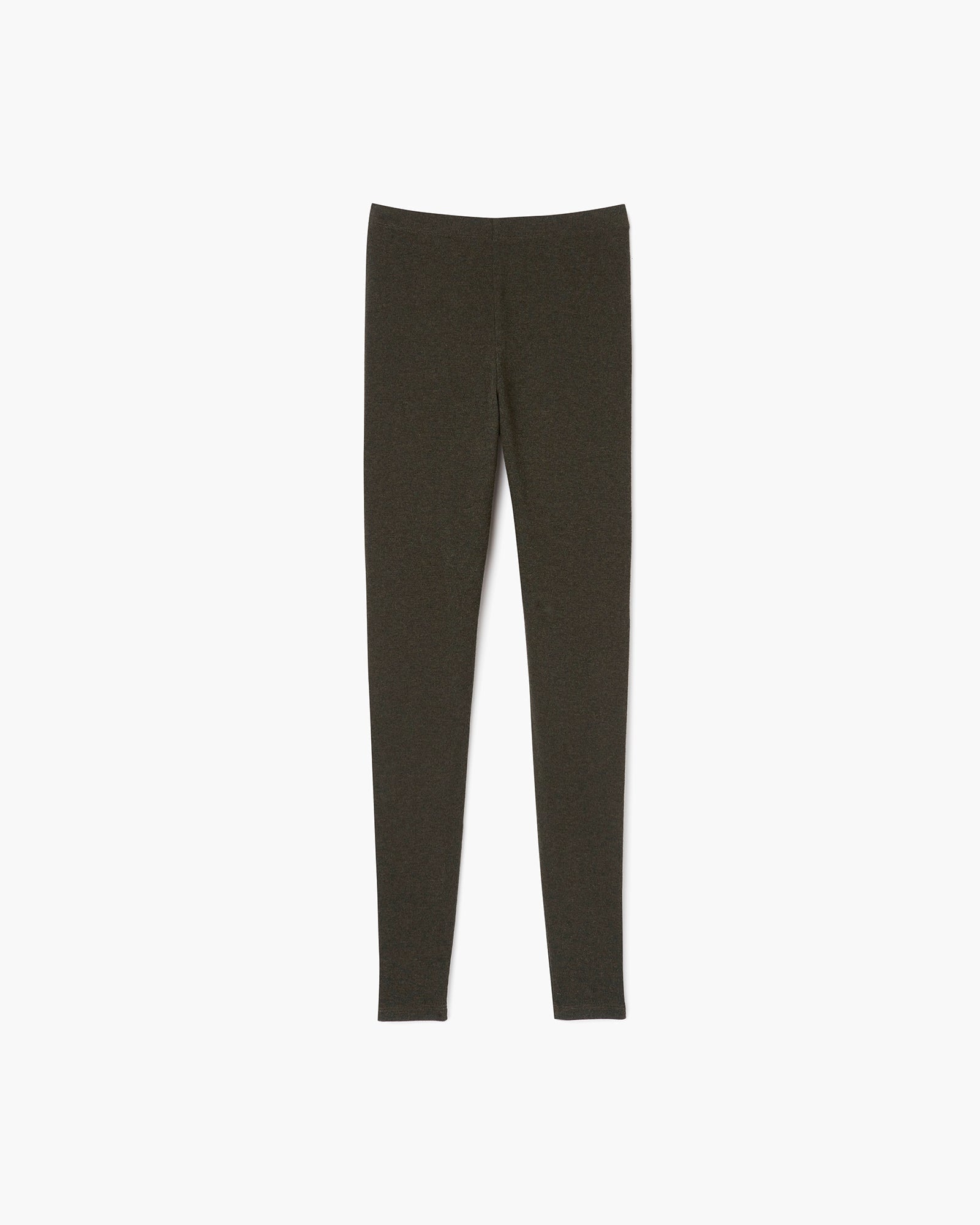 TKEES Super Rib Leggings Damen Schwarz | SXTAUZL-24