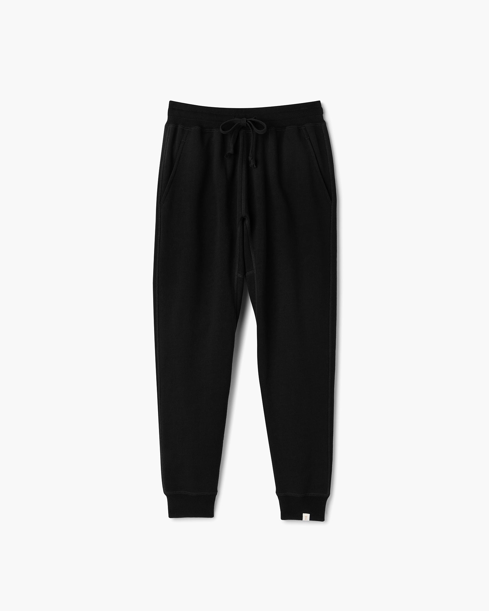 TKEES Warm Core Sport Jogginghose Damen Schwarz | RDLBJFK-30